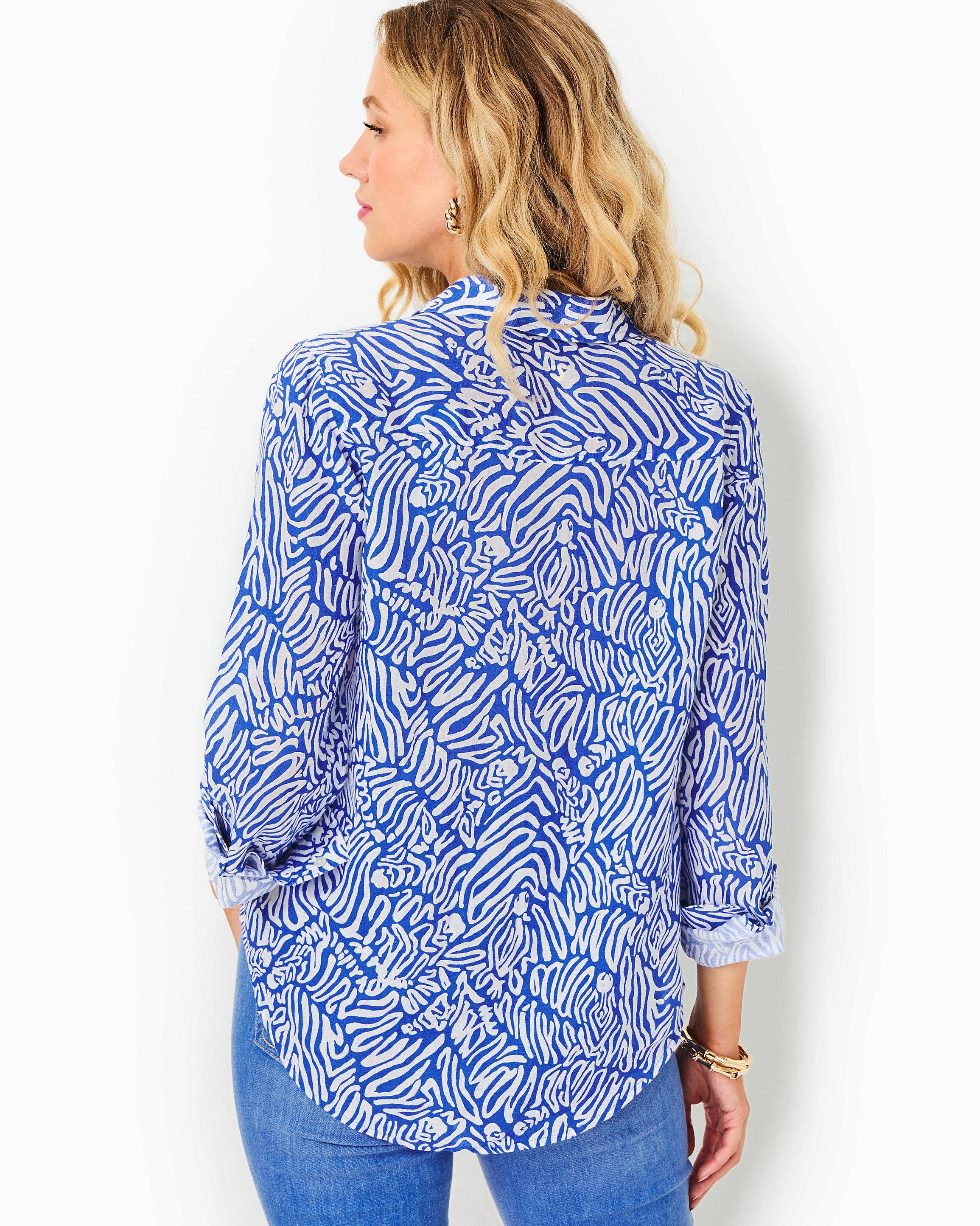 Sea View Button Down