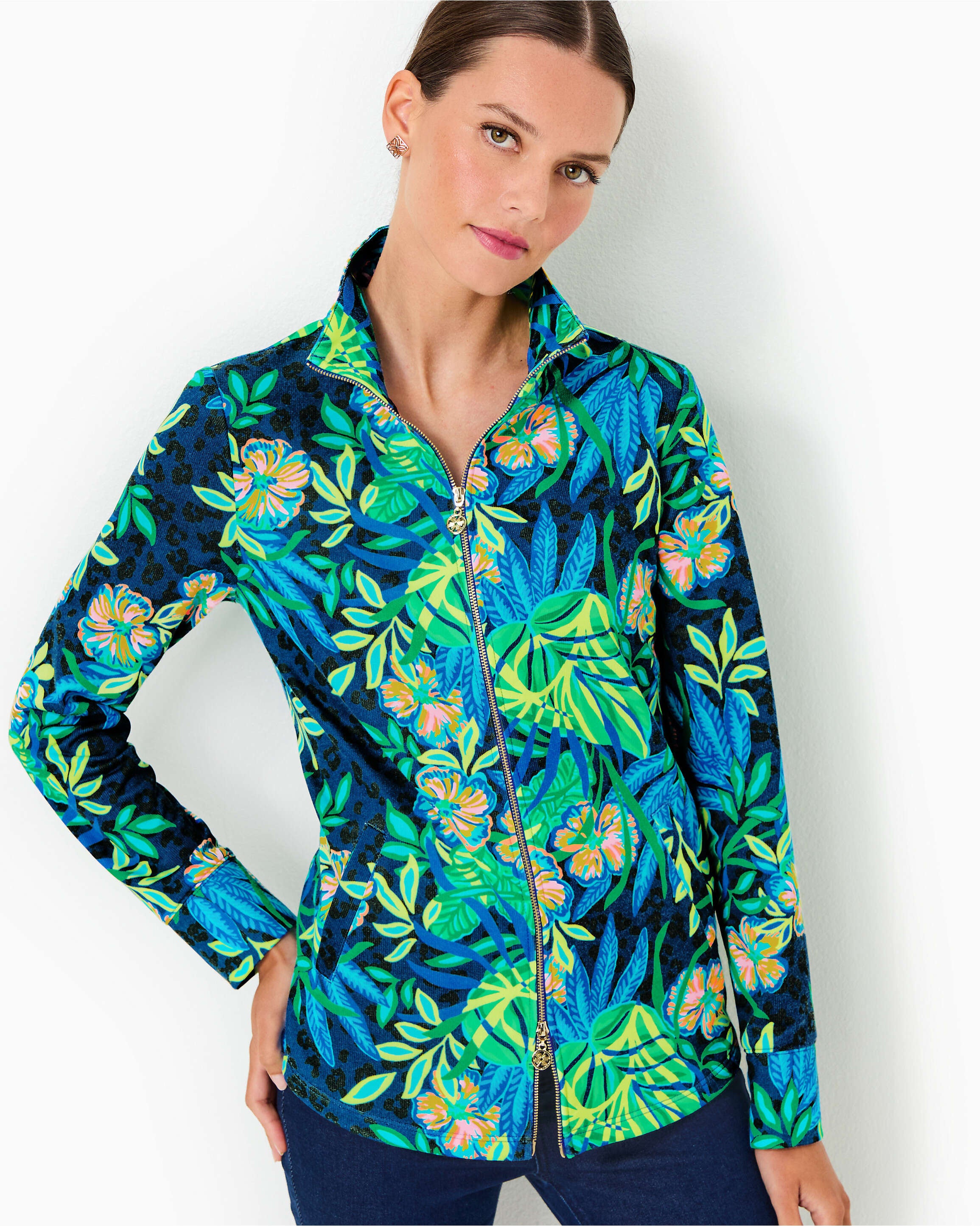 Leona Upf 50+ Zip-Up