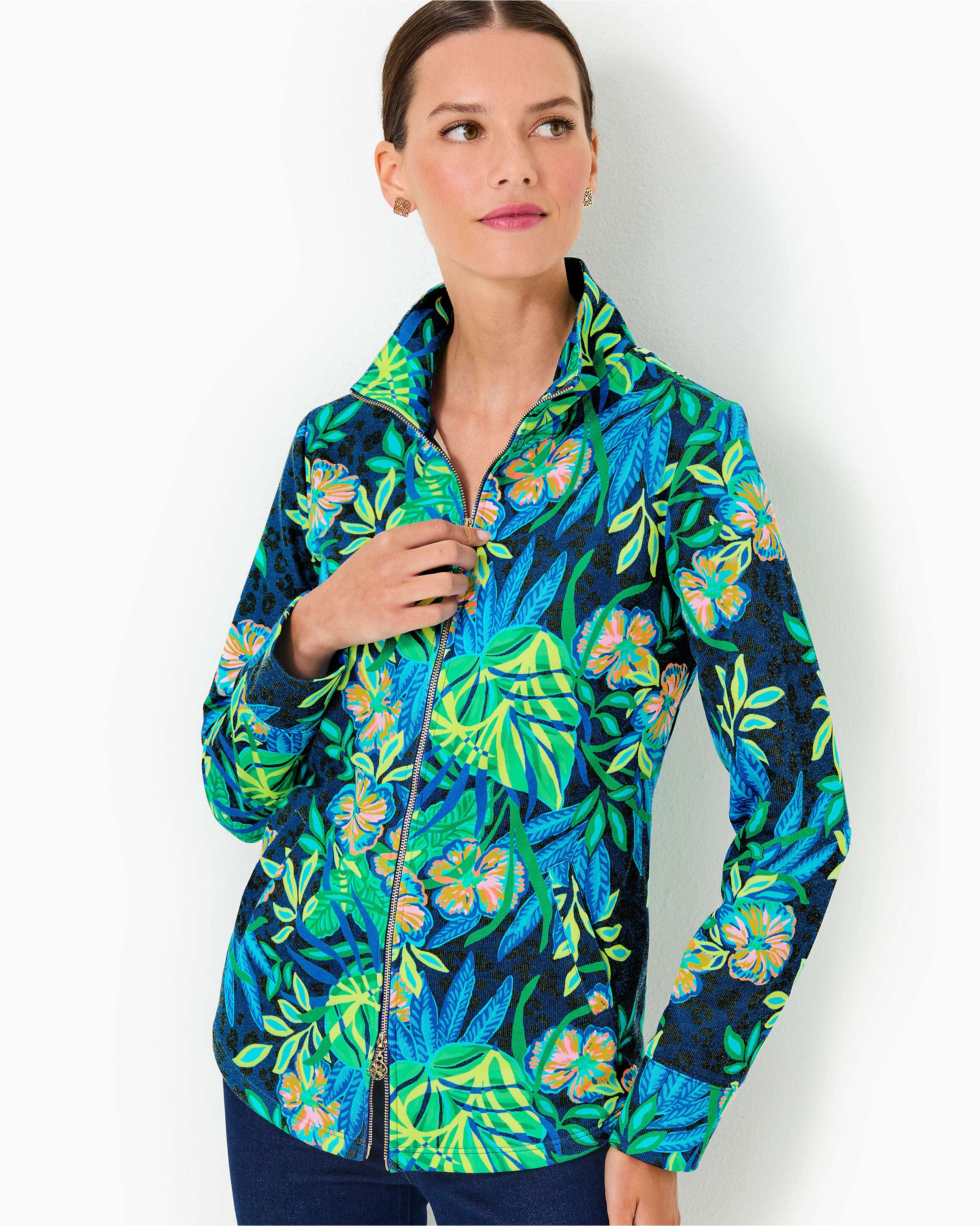 Leona Upf 50+ Zip-Up