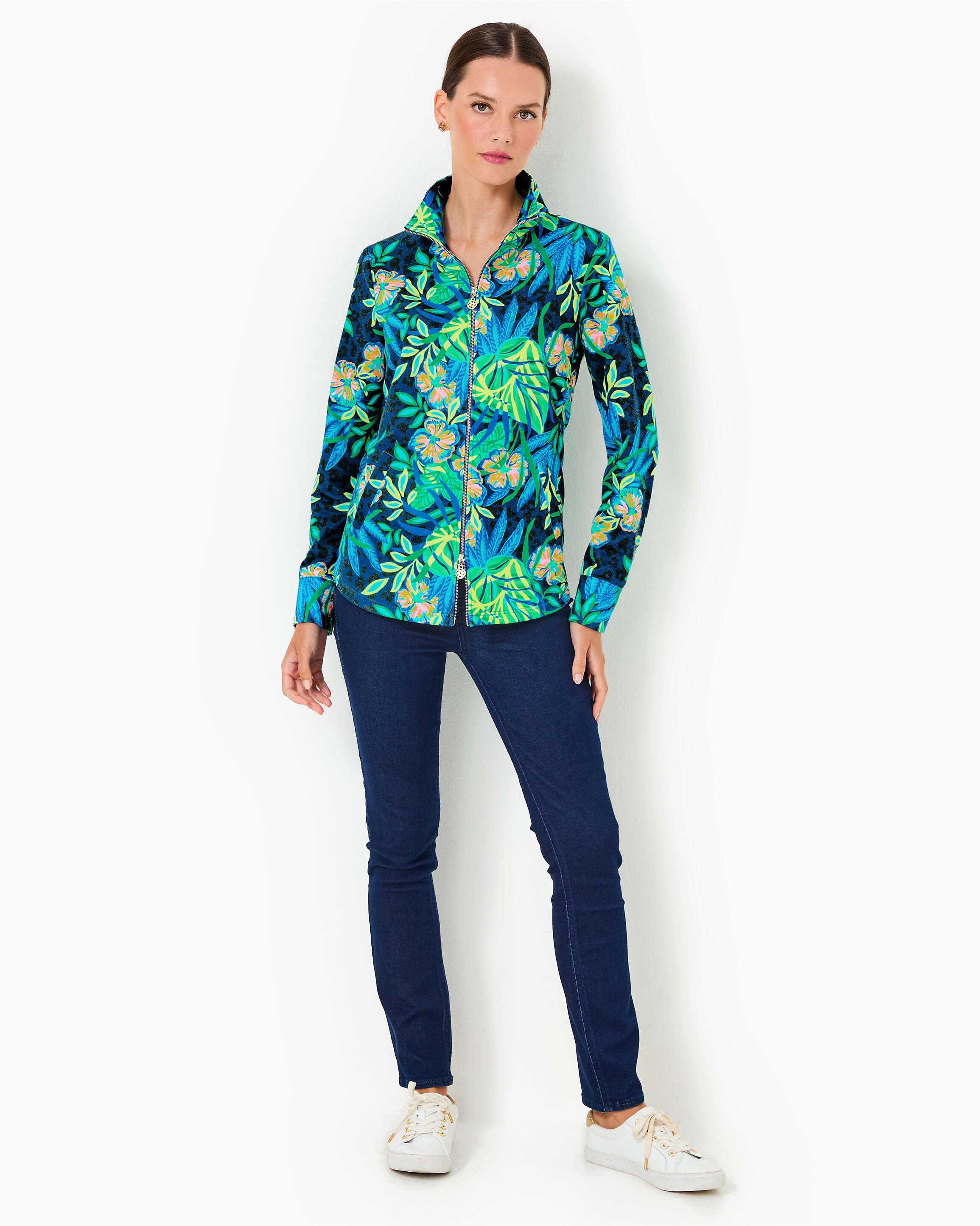 Leona Upf 50+ Zip-Up