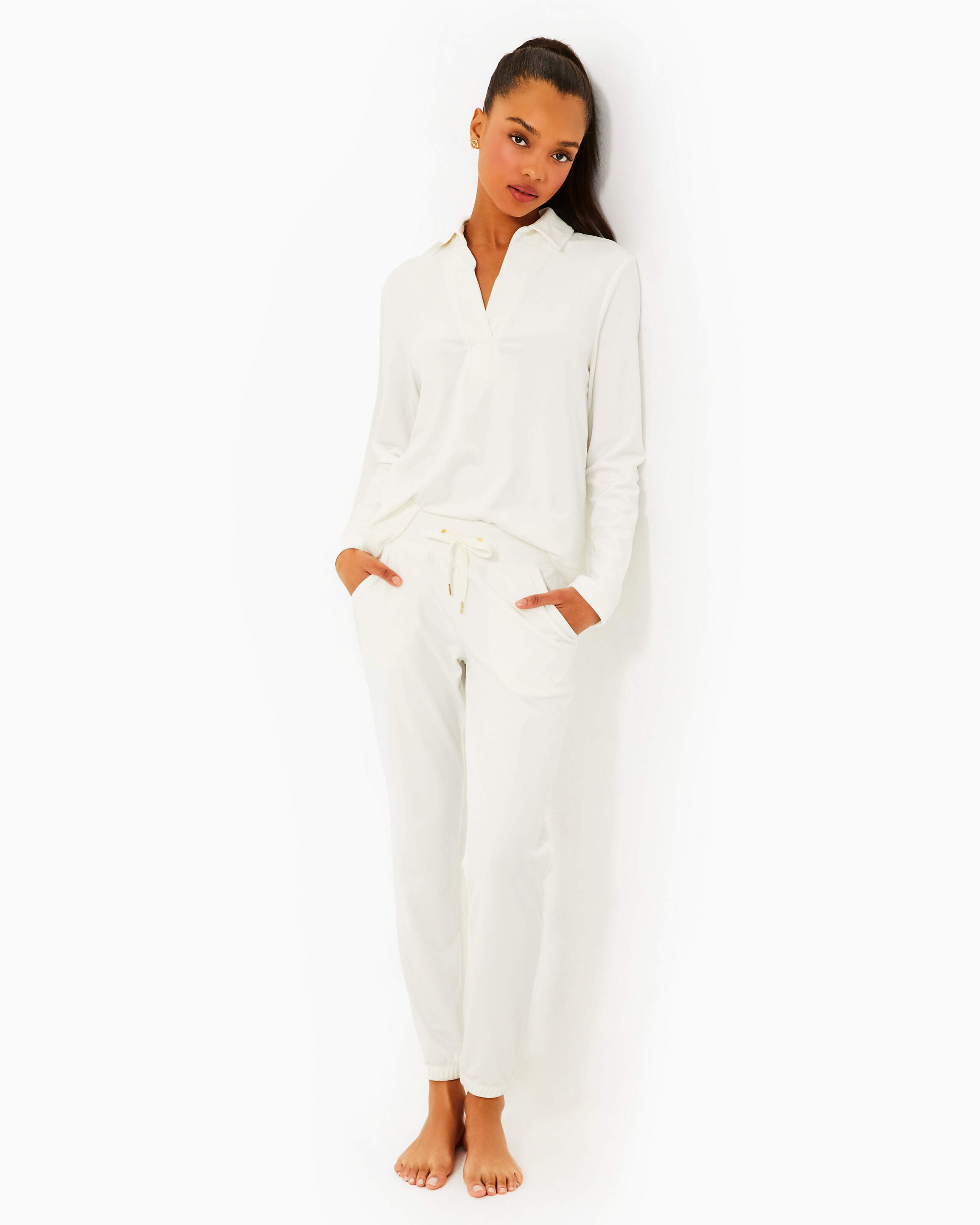 Mallie Velour Pant