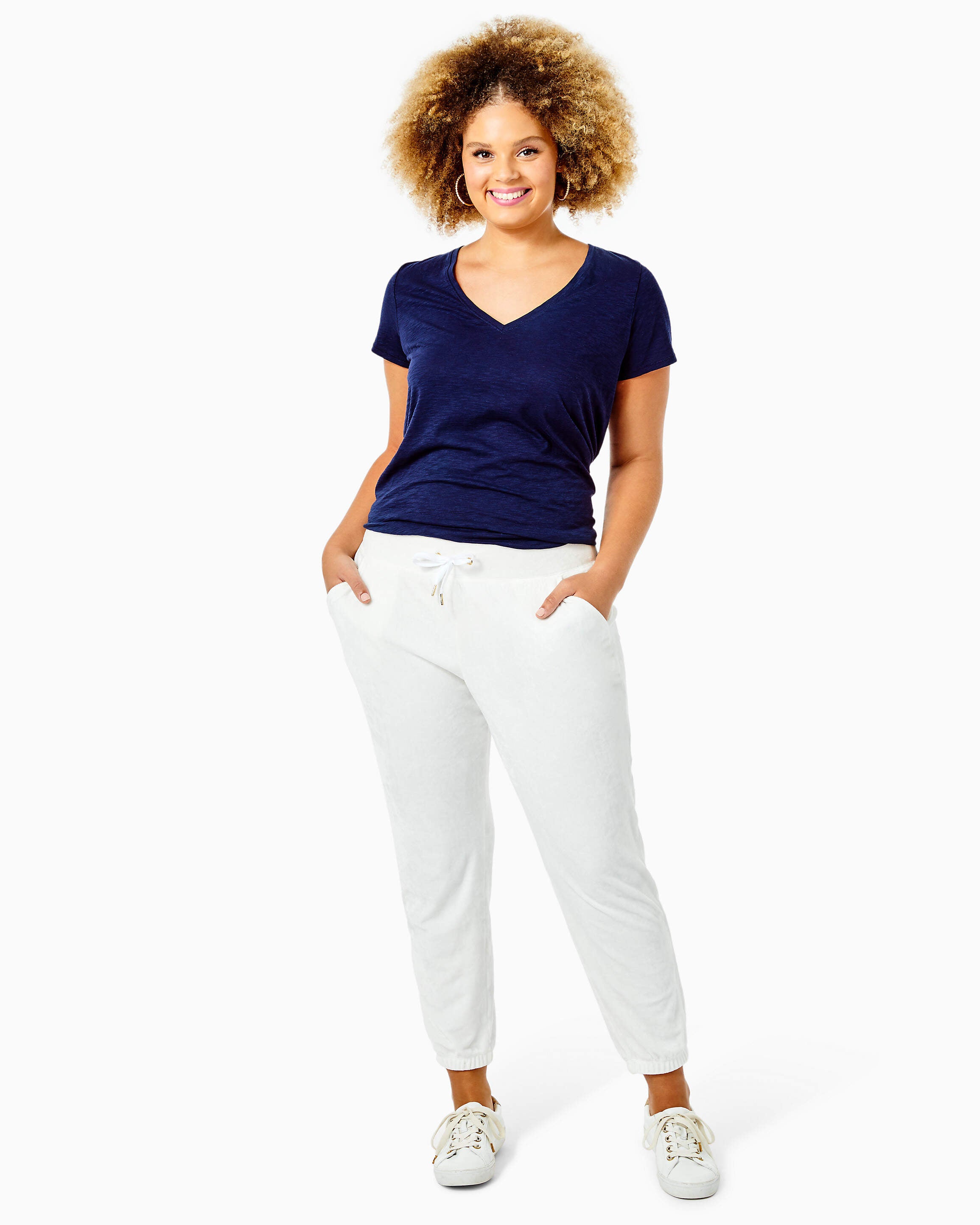 Mallie Velour Pant