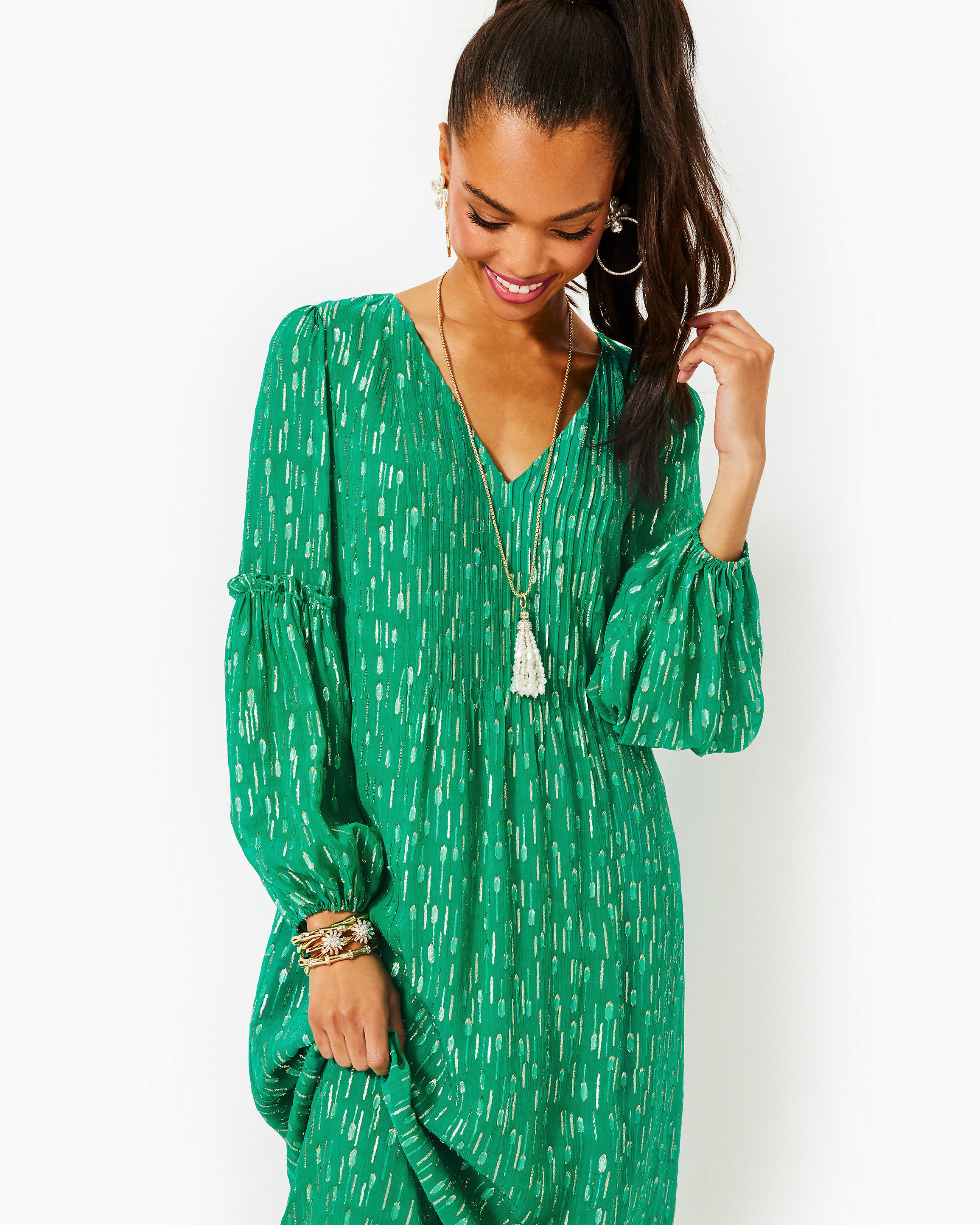 Cleme Long Sleeve Maxi Dress