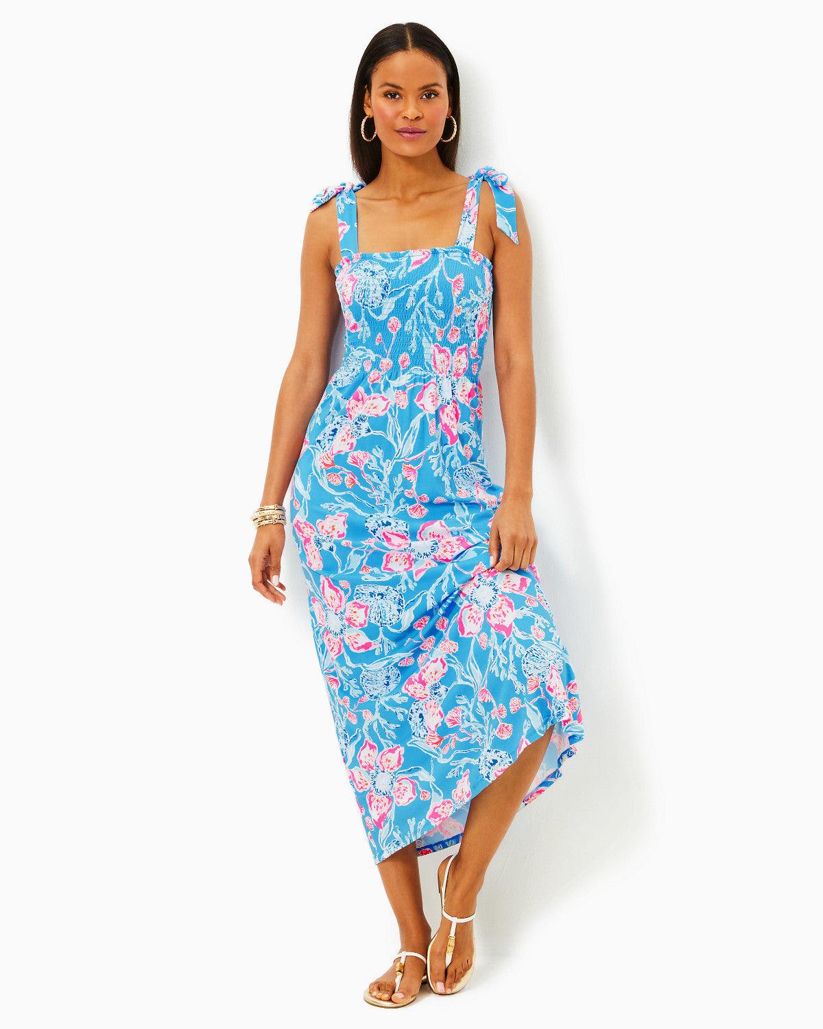 Kailua Smocked Maxi Dress