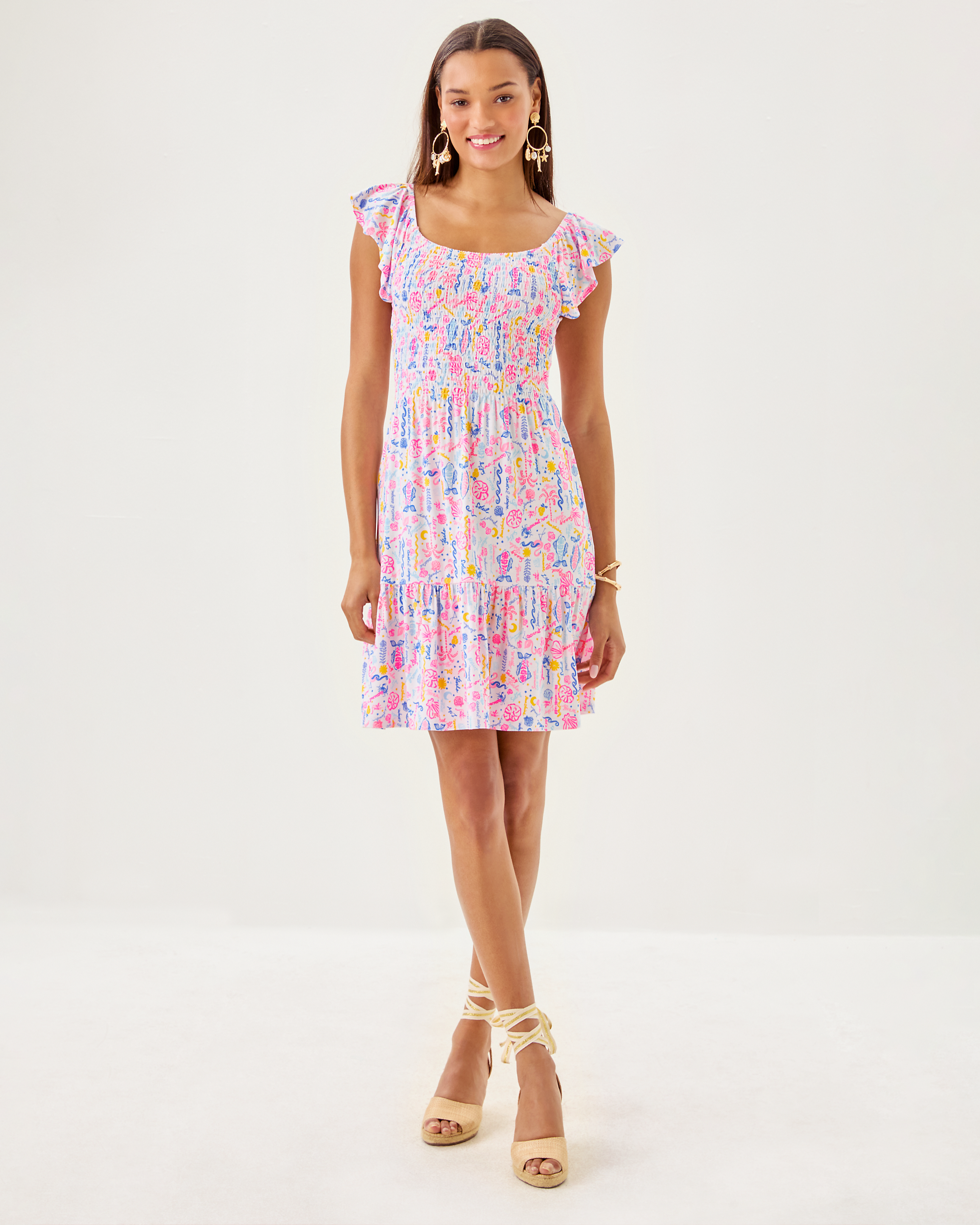 Jilly Smocked Dress
