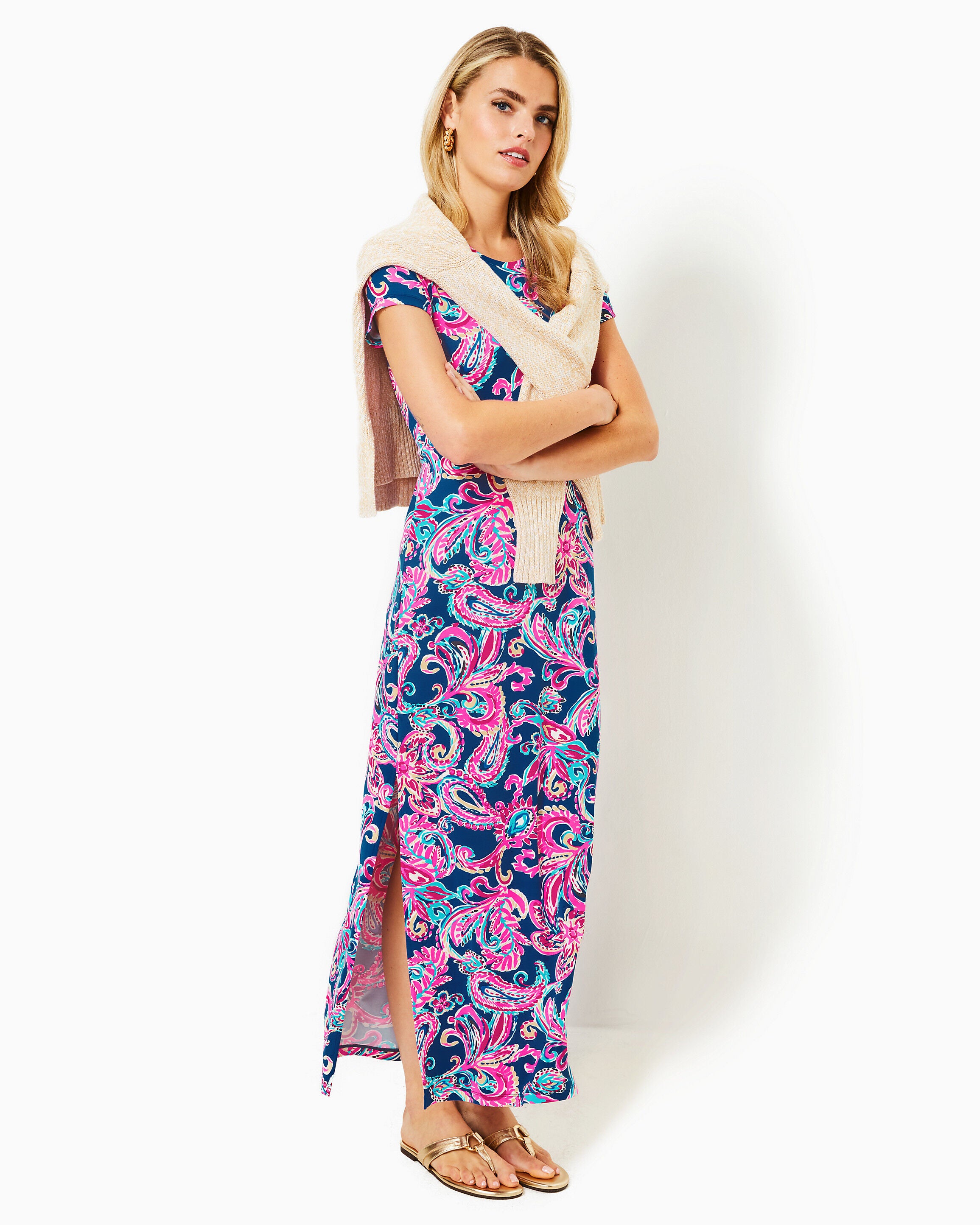 Kaden Upf 50+ Maxi Dress