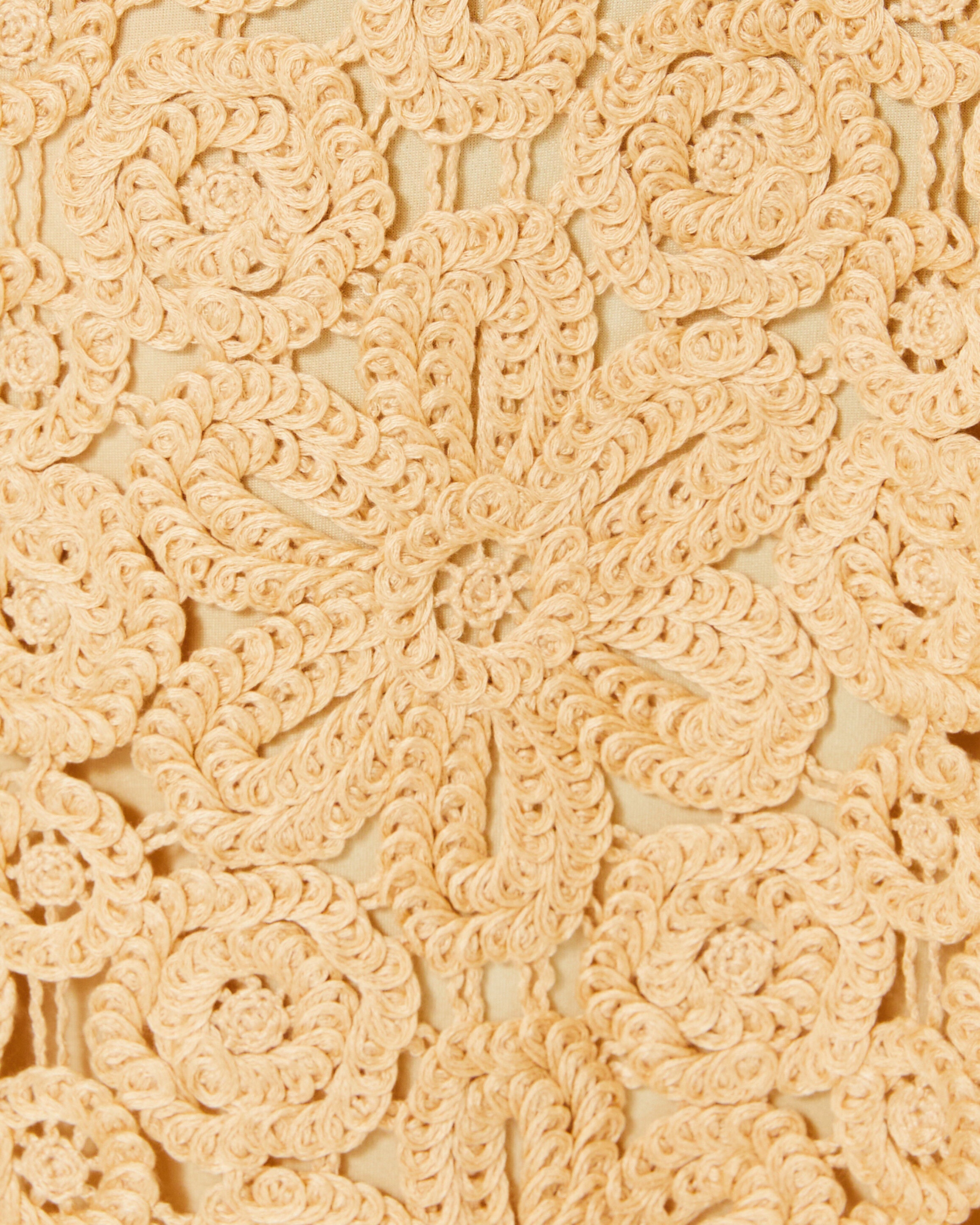 Marquette Crochet Shift Dress