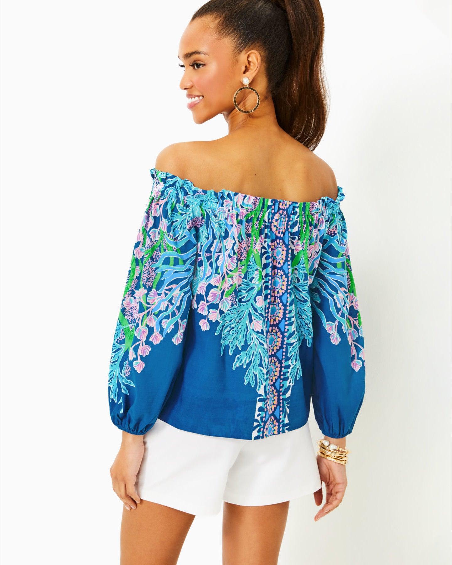Aimes Long Sleeve Off The Shoulder Top