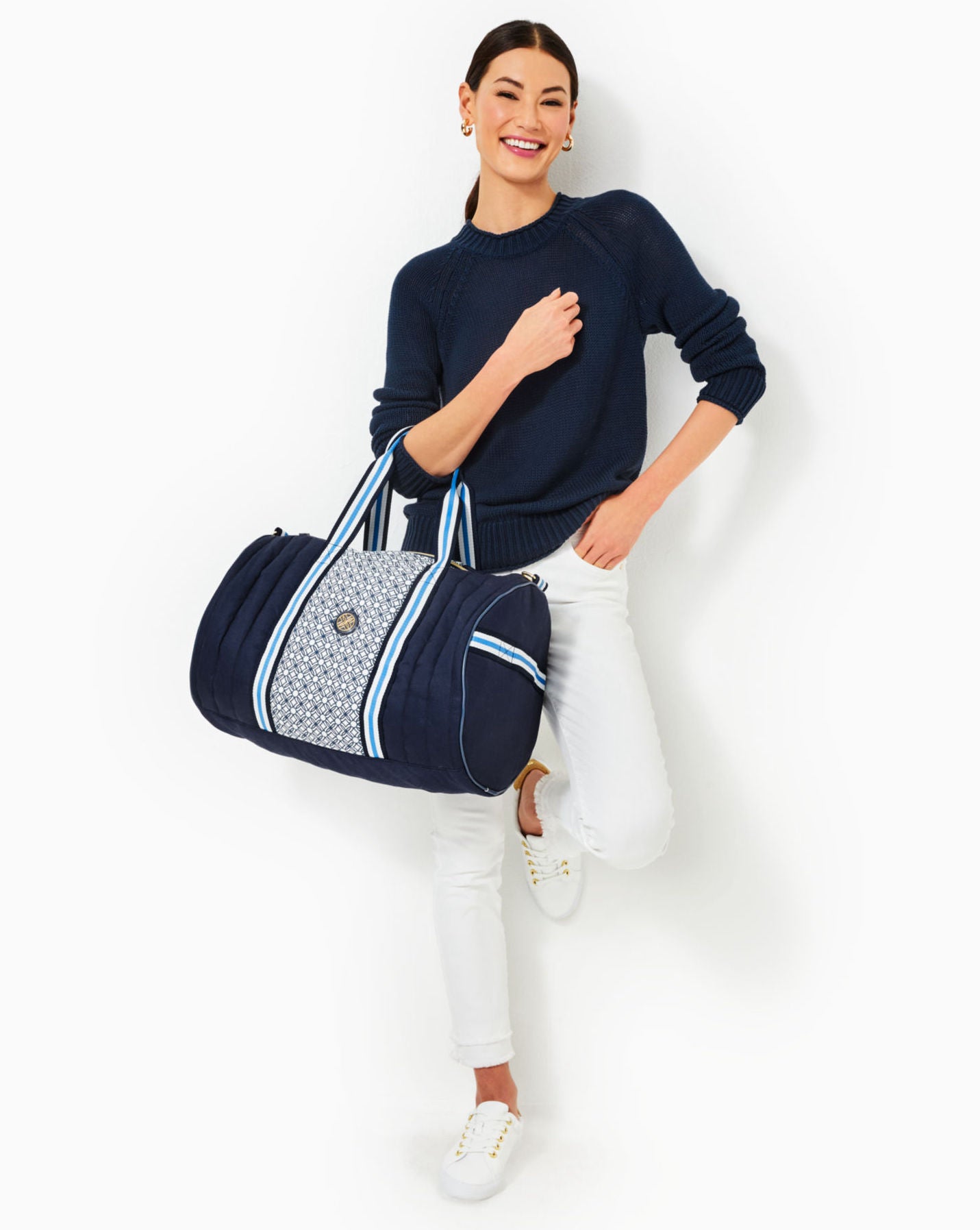 Quilted Puffer Halton Duffel Bag