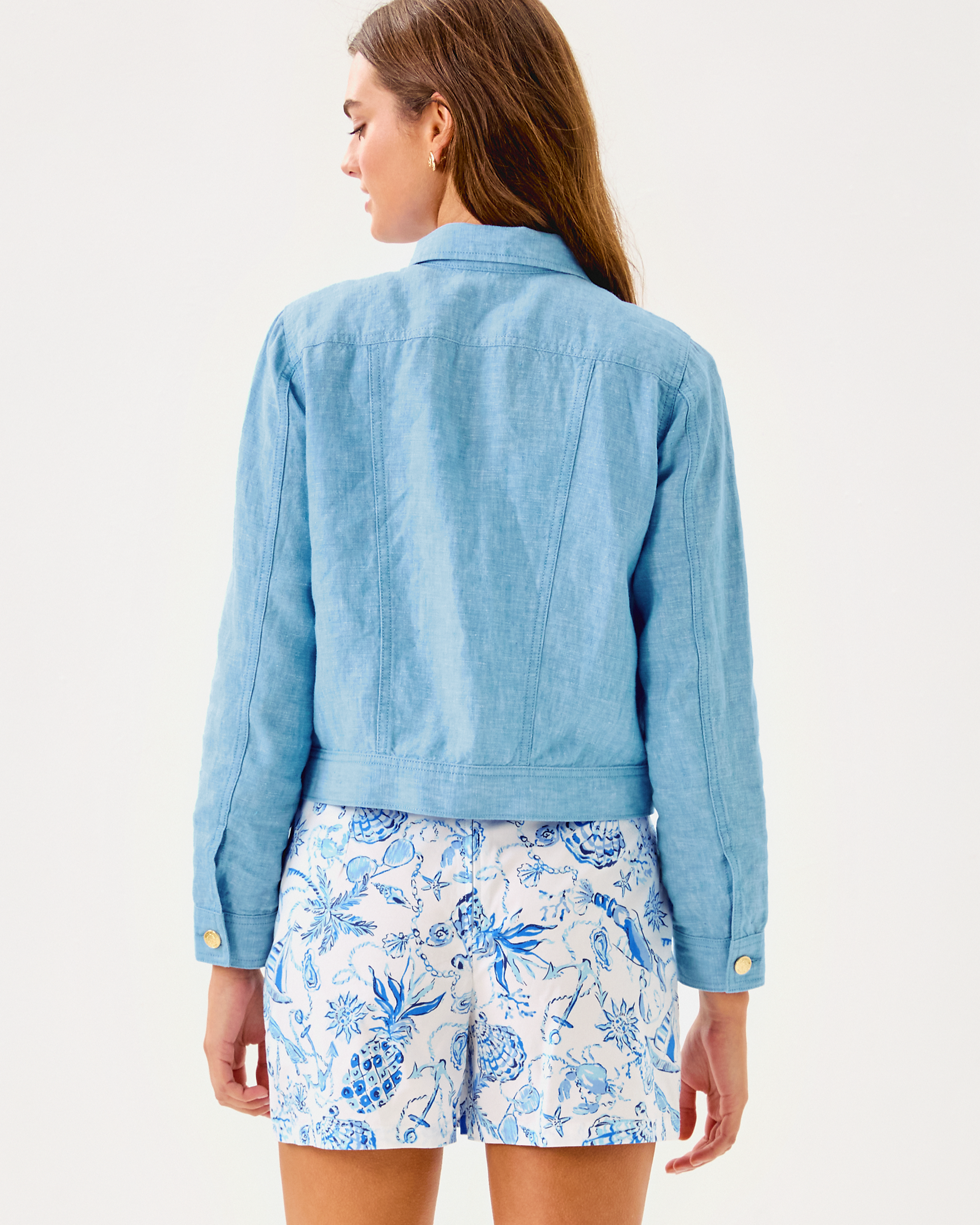 Seaspray Linen Jacket
