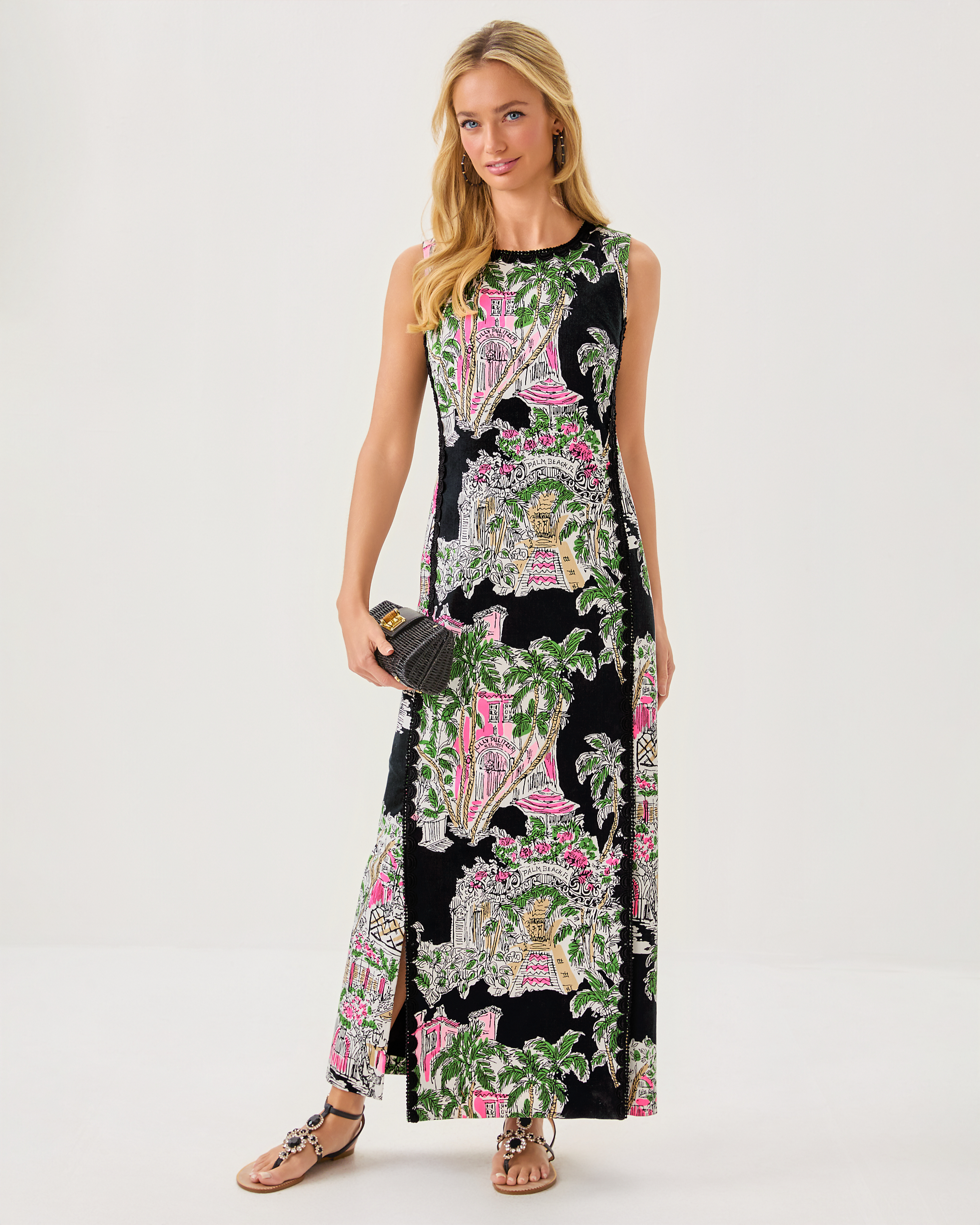 Darlene Stretch Maxi Shift