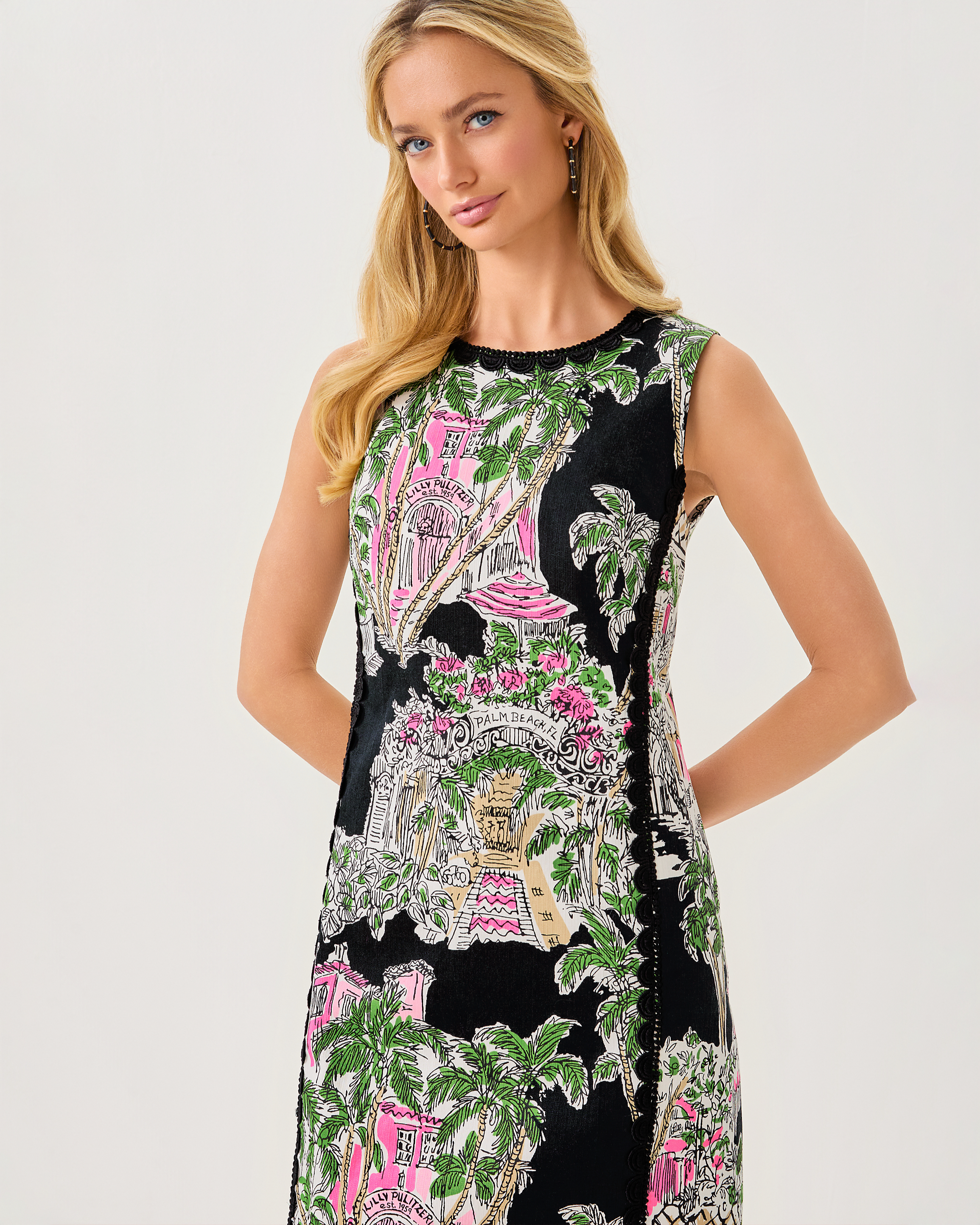 Darlene Stretch Maxi Shift