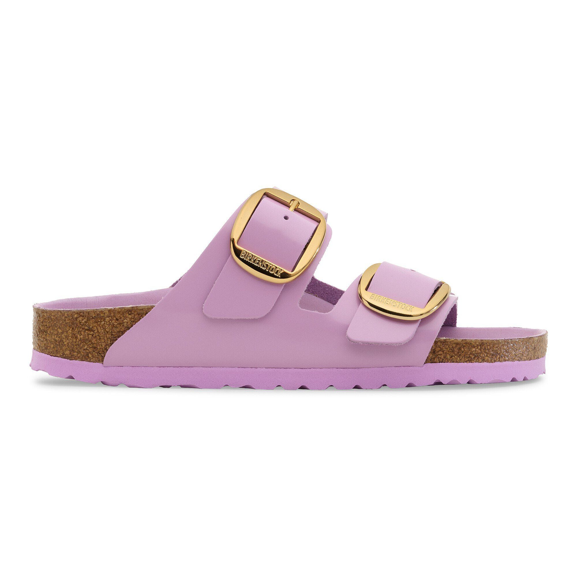 Arizona Big Buckle Natural Leather Paten