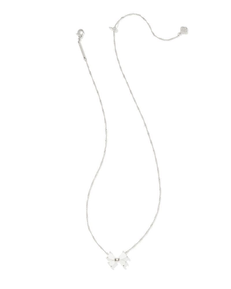 Blair Bow Small Short Pendant Necklace