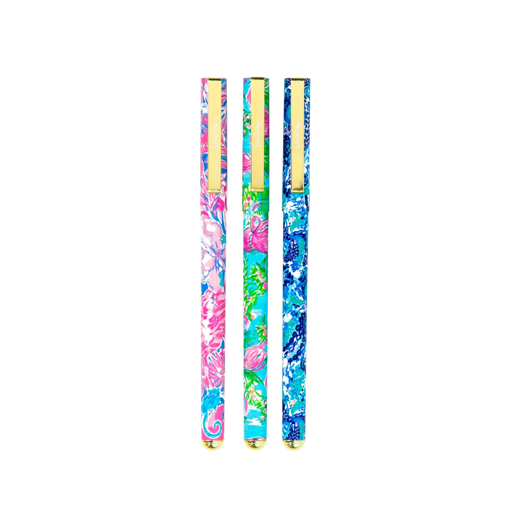 Pen Set Of 3 (Colored Ink)