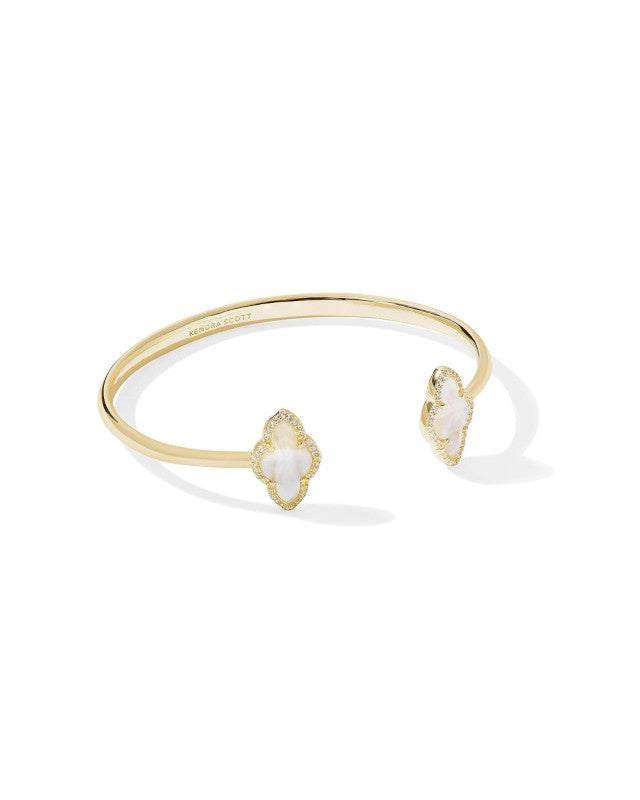 Abbie Pave Frame Cuff Bracelet