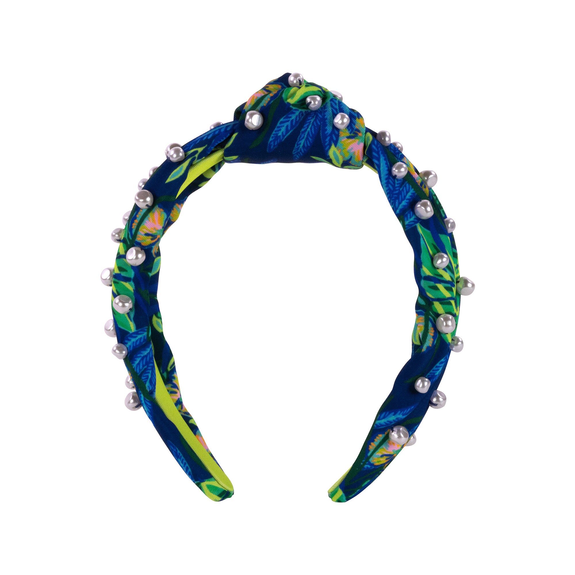 Embellished Slim Knot Headband