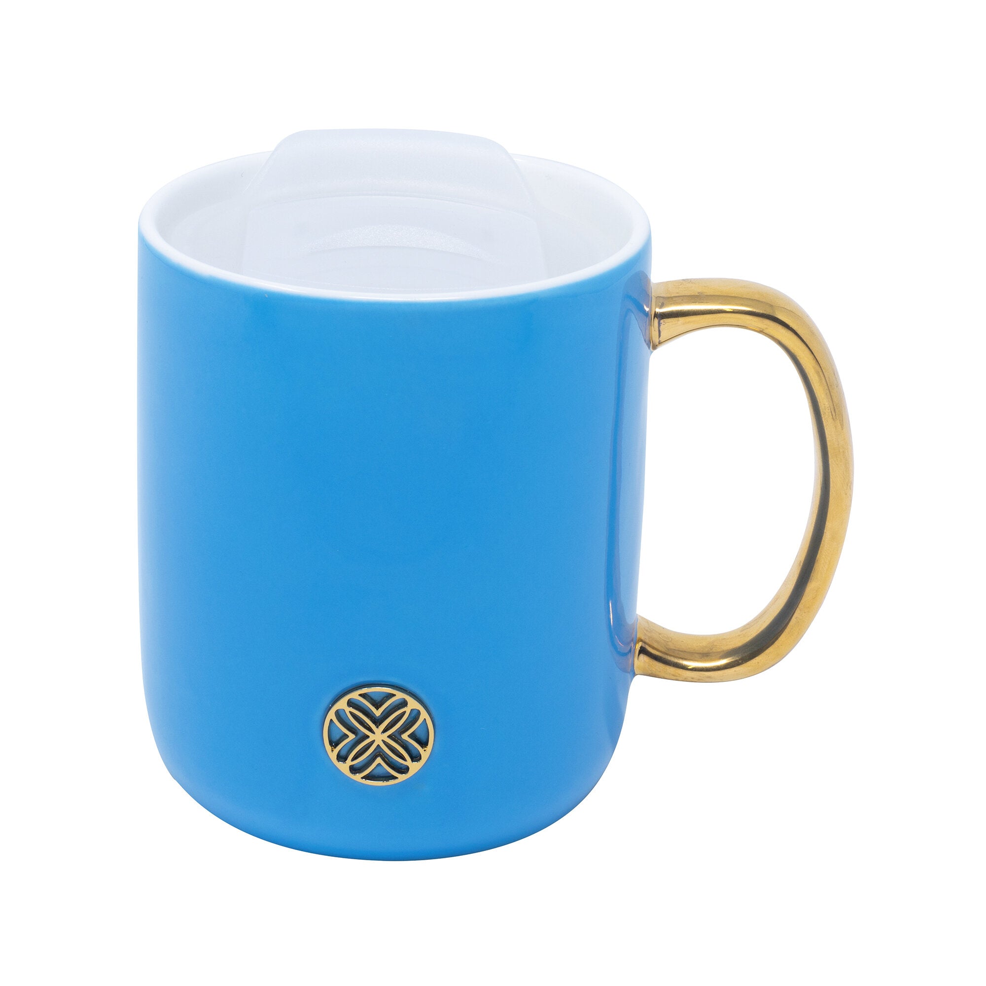 Ceramic Mug with Coaster Lid