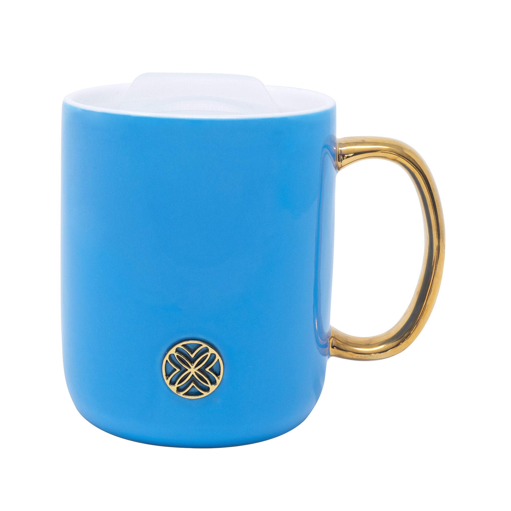 Ceramic Mug with Coaster Lid
