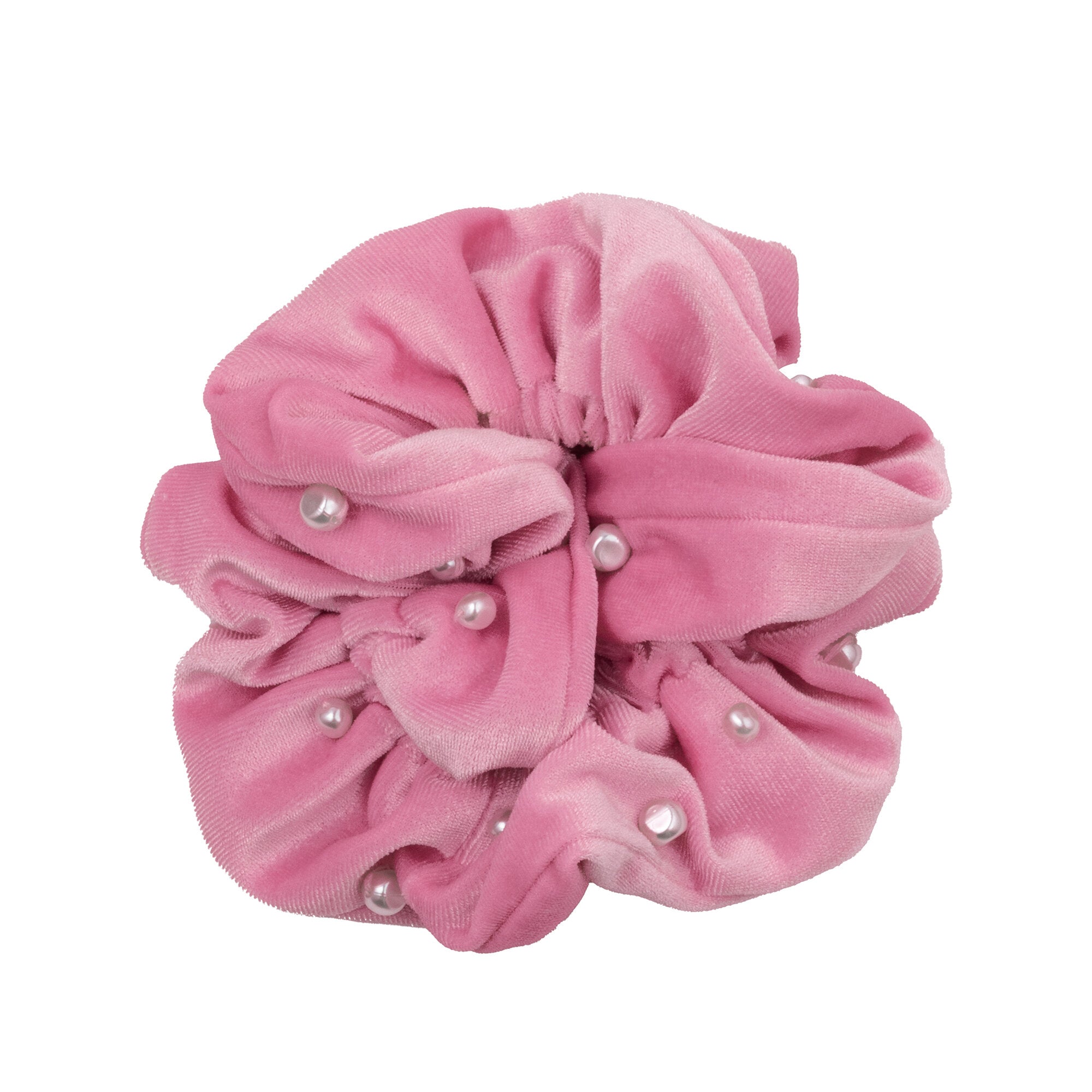 Velvet Layered Ruffle Scrunchie