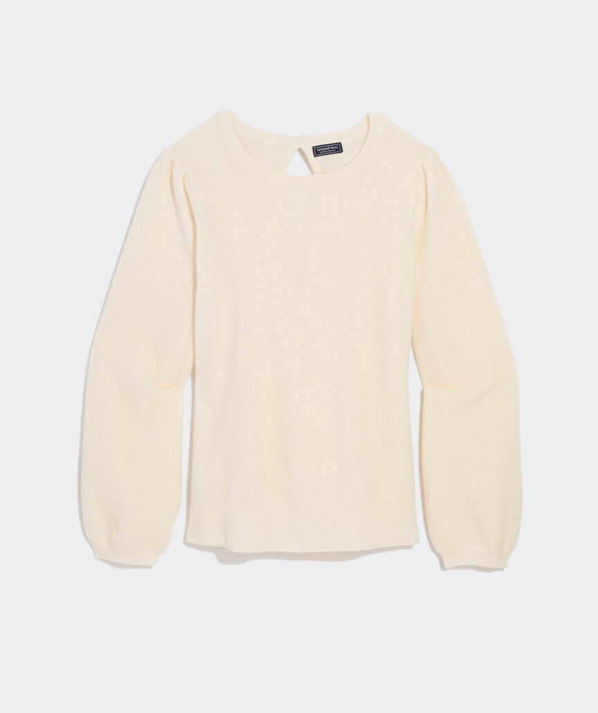 Bow Back Sweater