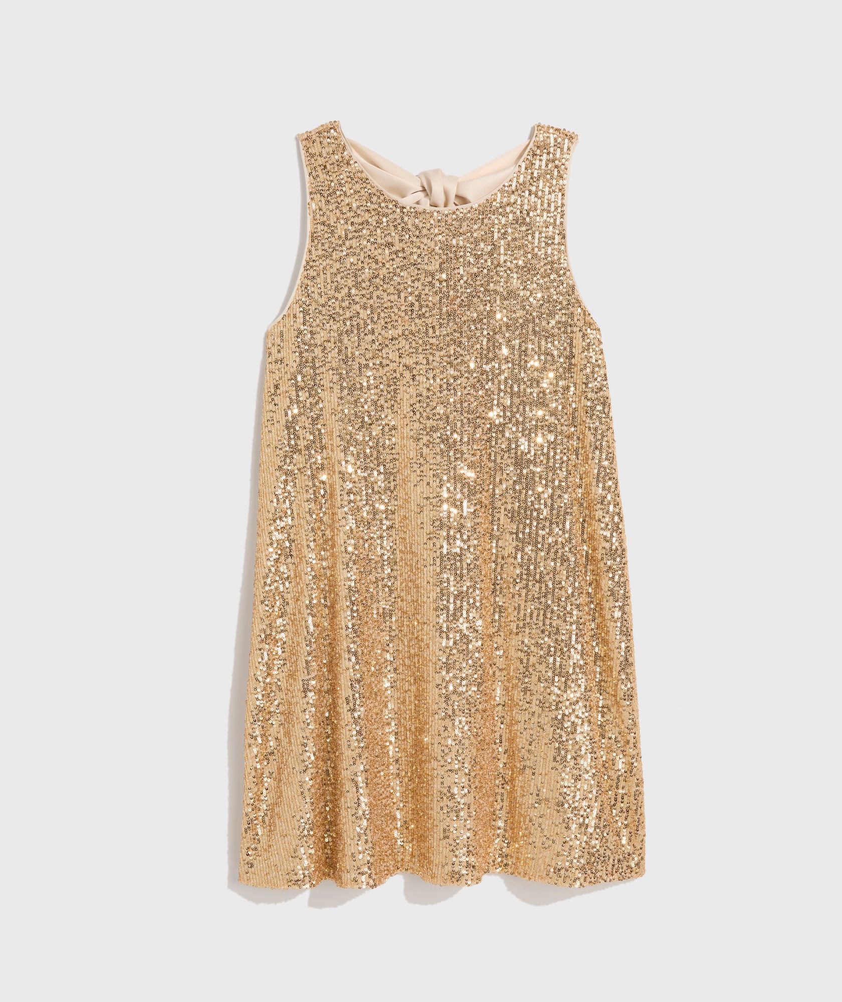 Vineyard Vines Women's Kiki Sequin Swing Dress - Gold - Size XL Vineyard Vines Women's Kiki Sequin Swing Dress - Gold - Size XL