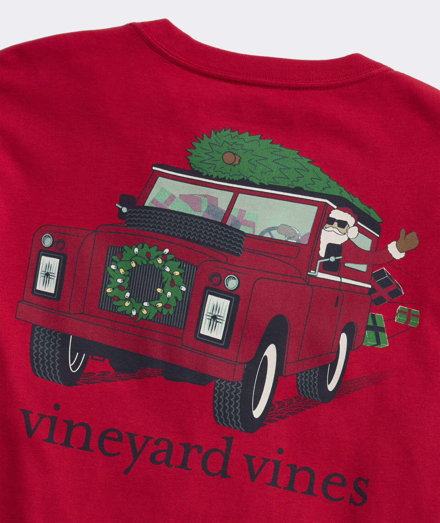 Santa Rover Long-Sleeve Tee