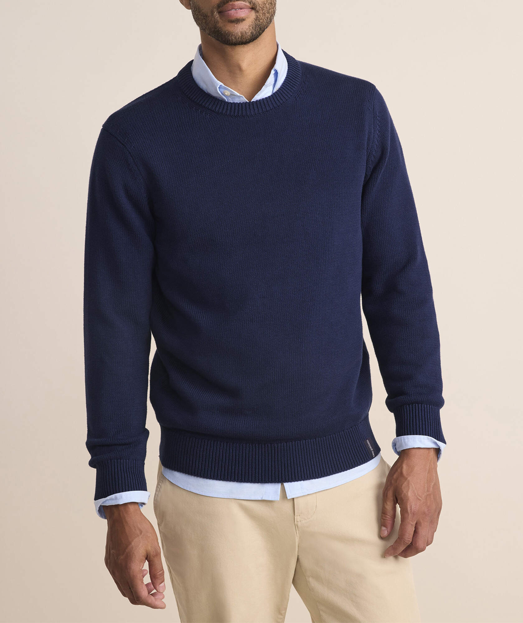 Heritage Cotton Crew Sweater