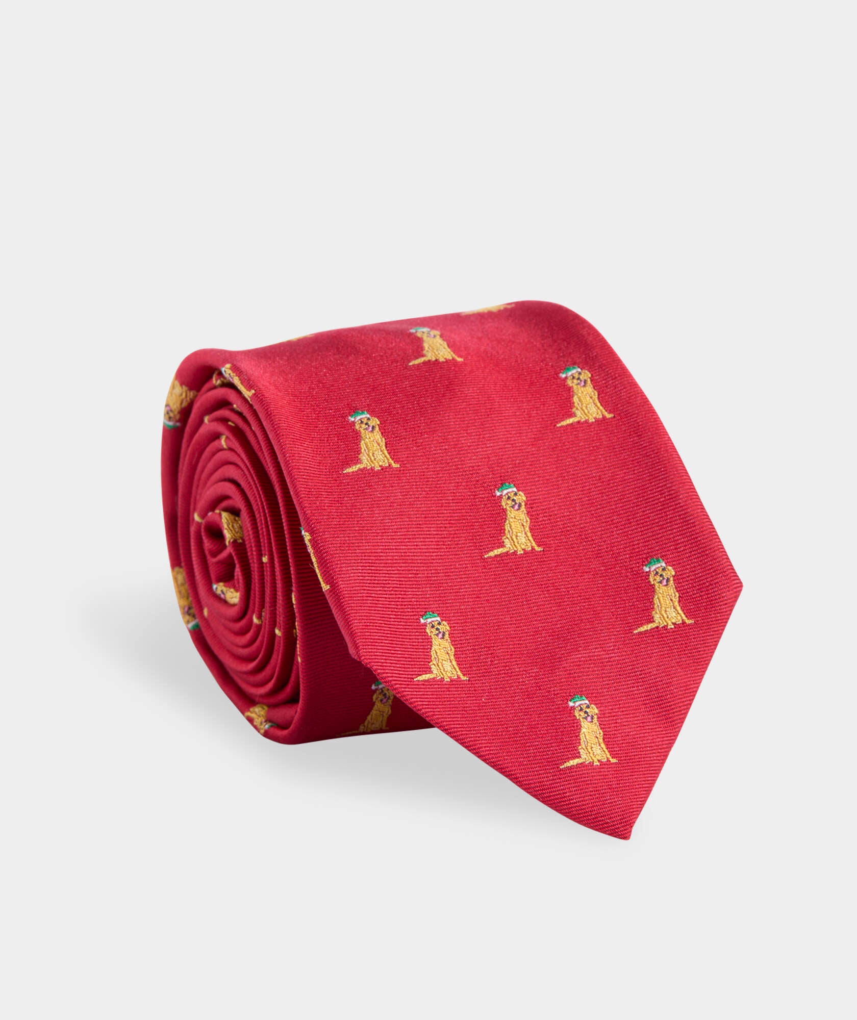 Santa Paws Woven Kennedy Tie