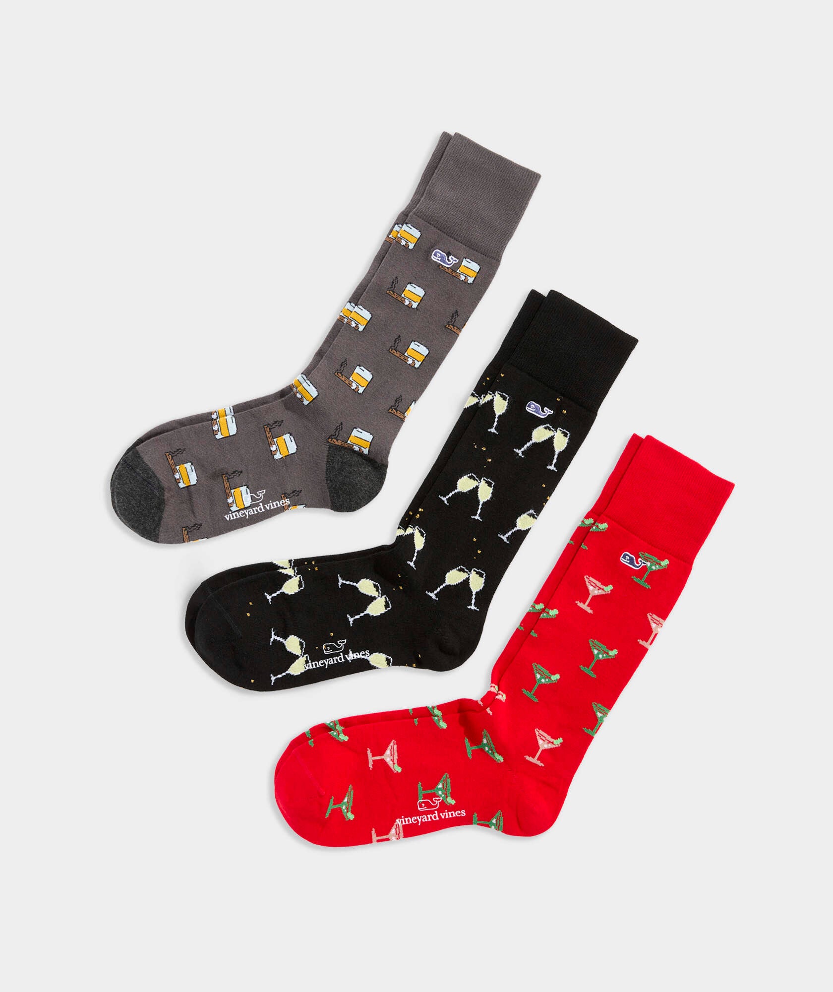 Holiday Party 3-Pack Socks
