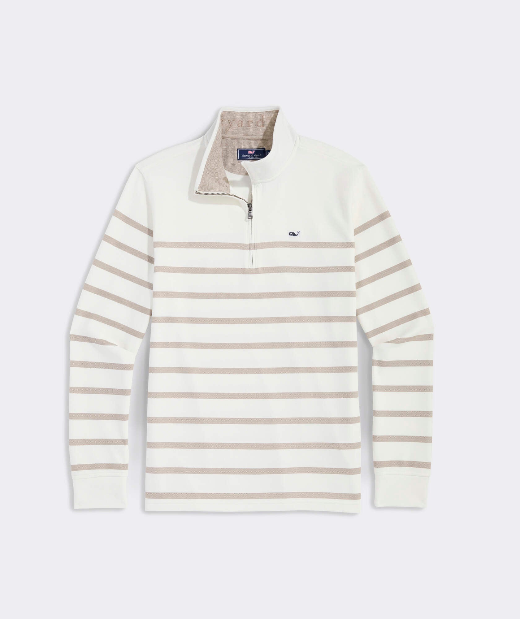 Breton Stripe Saltwater Quarter-Zip