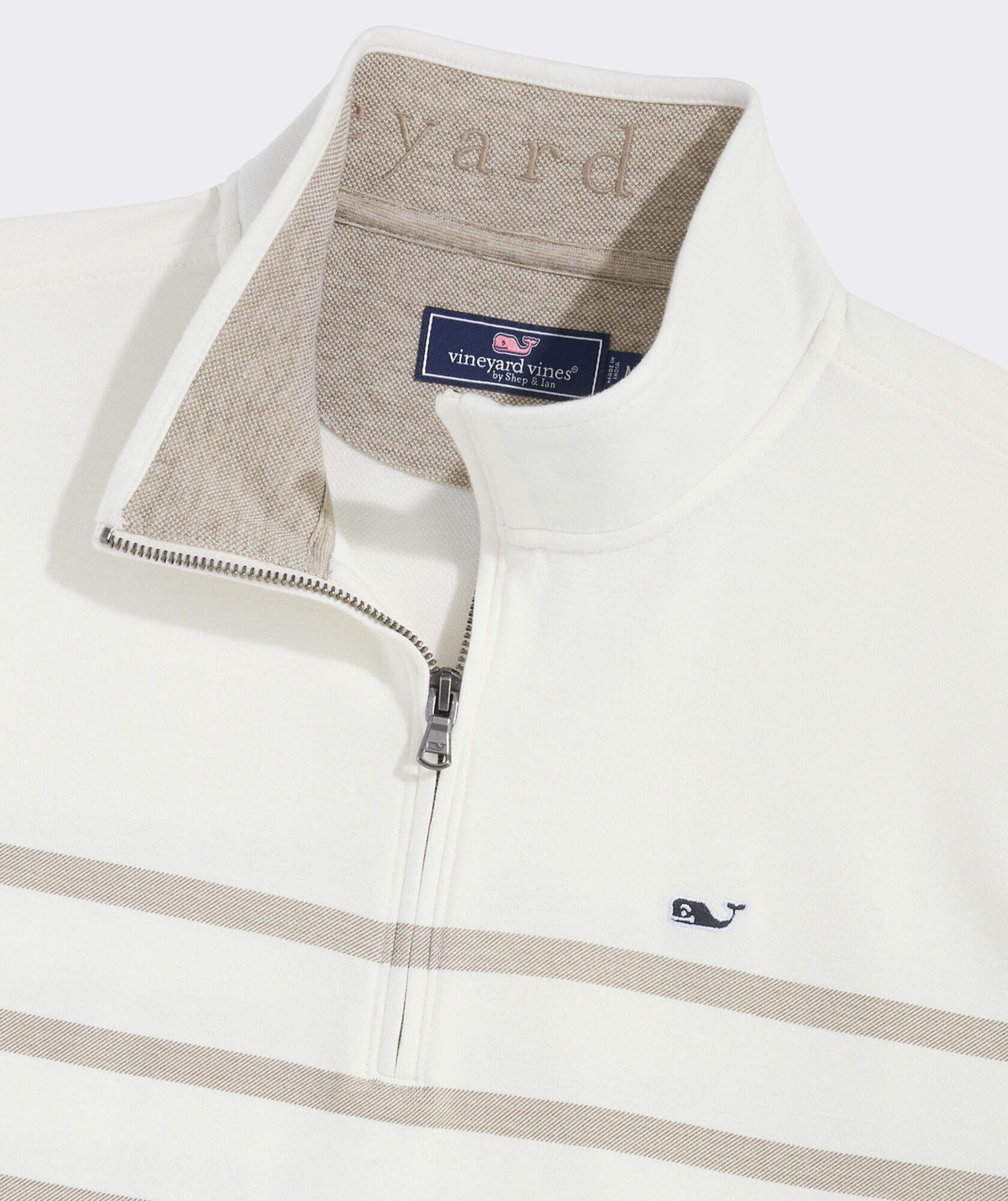 Breton Stripe Saltwater Quarter-Zip