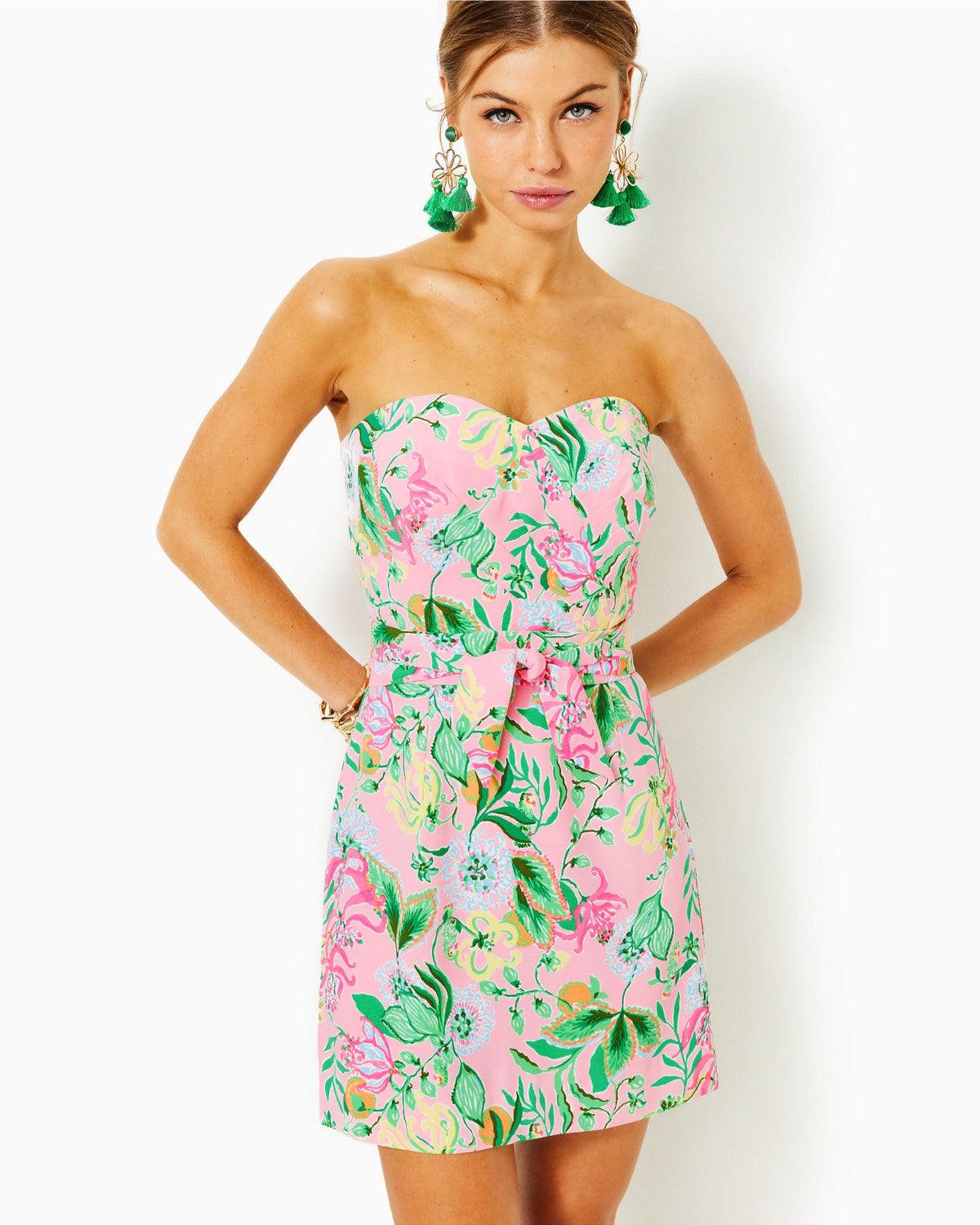 Kylo Strapless Skirted Romper