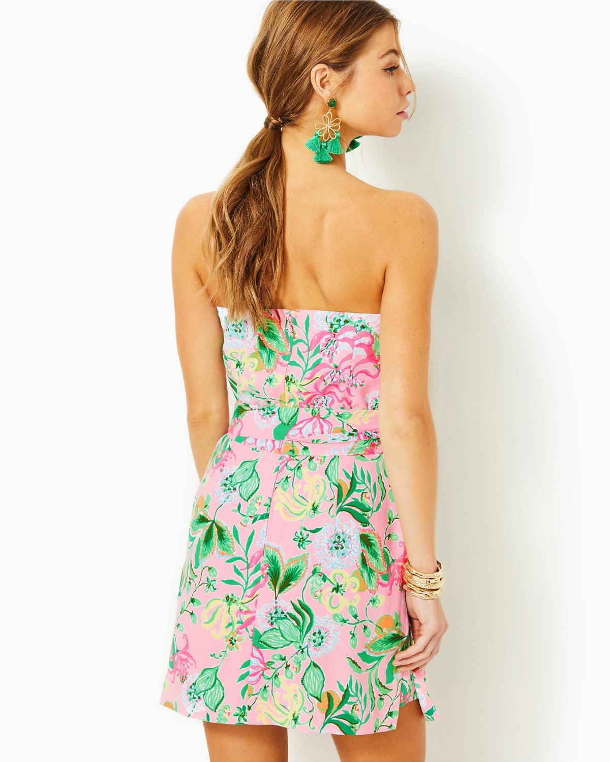 Kylo Strapless Skirted Romper