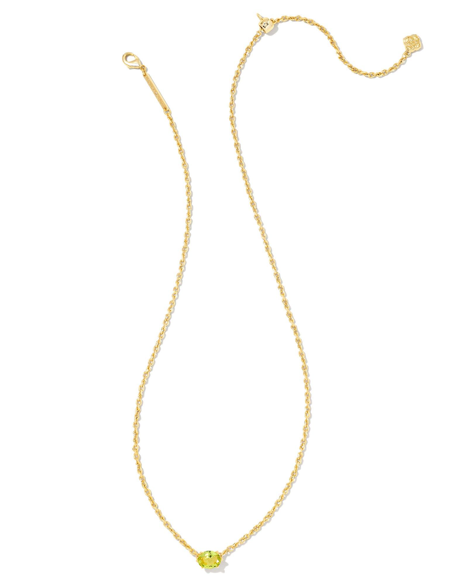Cailin Crystal Pendant Necklace