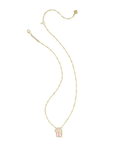 BALLET SHORT PENDANT NECKLACE