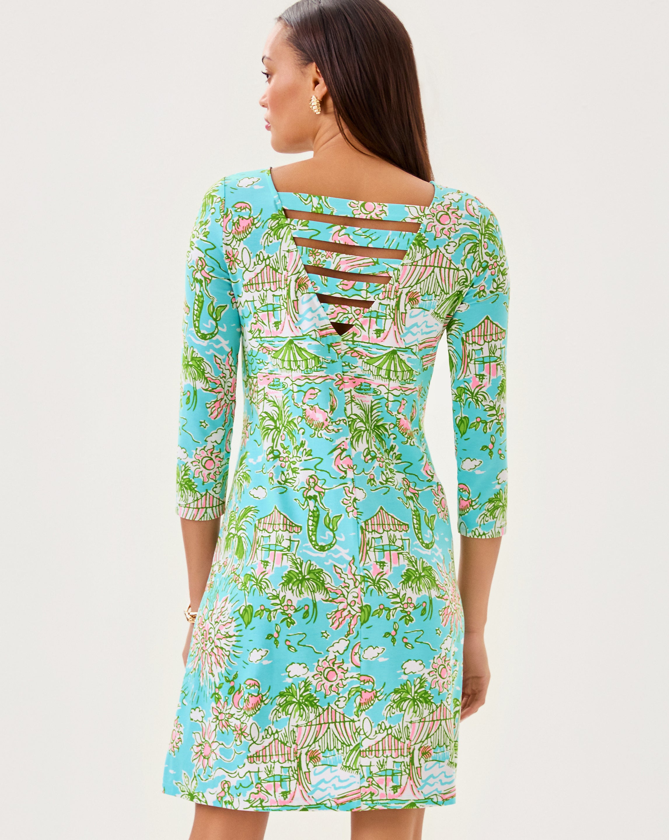 Ophelia 3/4 Sleeve Dress