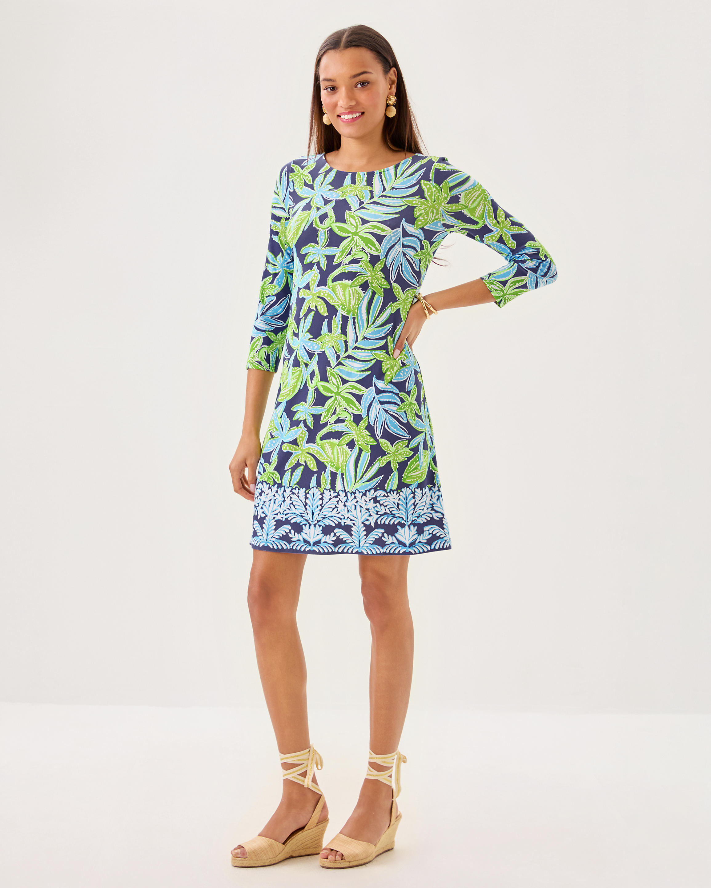Ophelia 3/4 Sleeve Dress