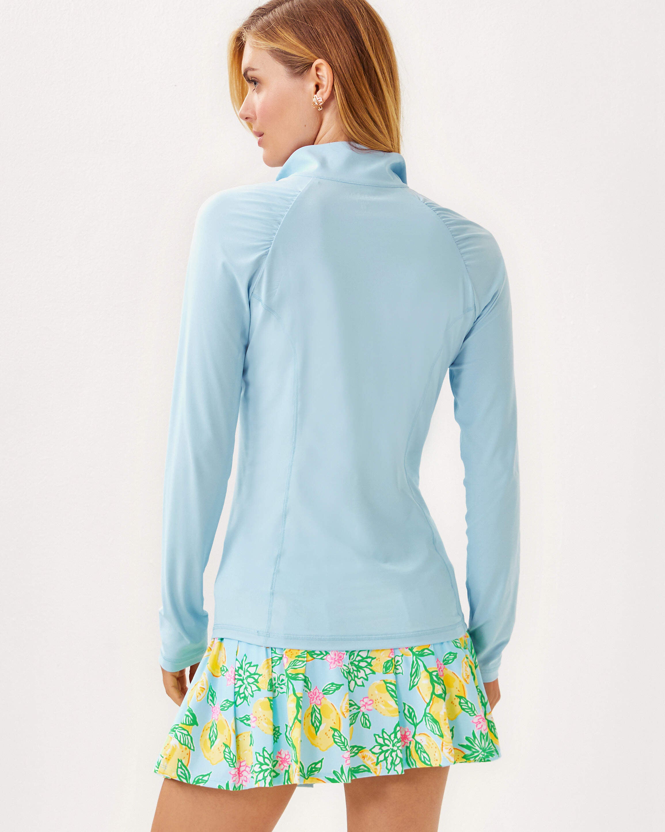 Justine Half Zip Upf 50+