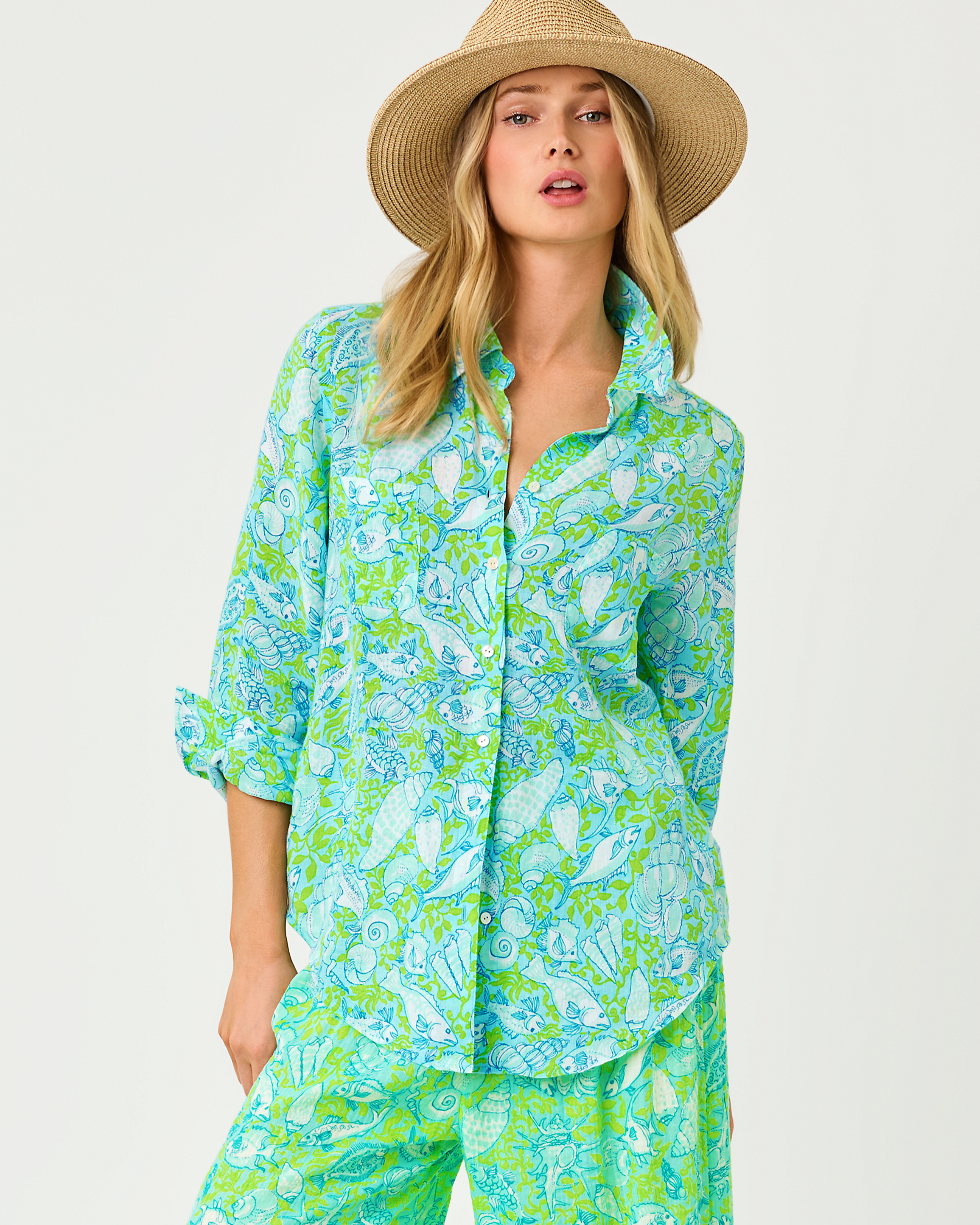 SEA VIEW BUTTON DOWN