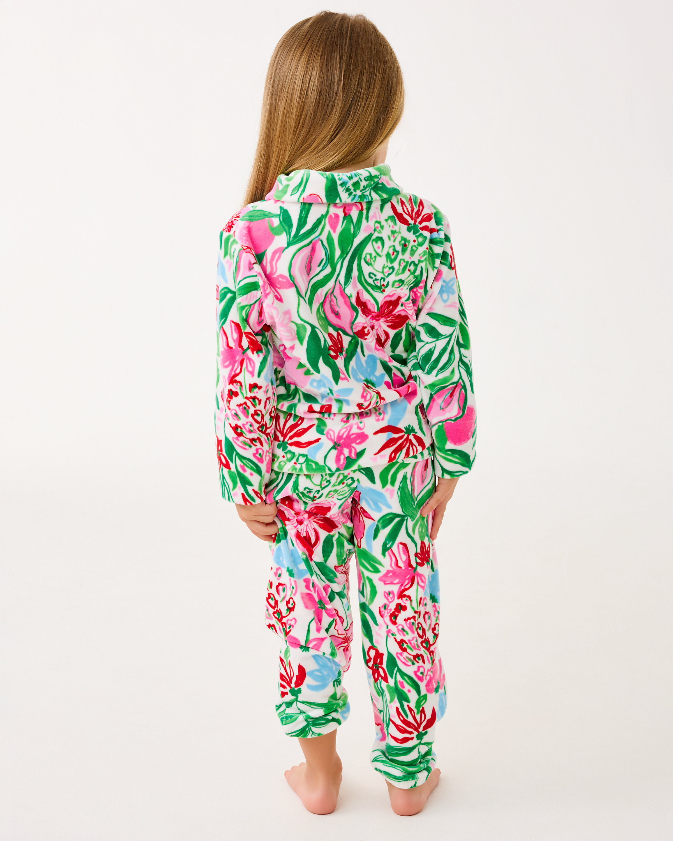 Mini Mallie Velour Pant