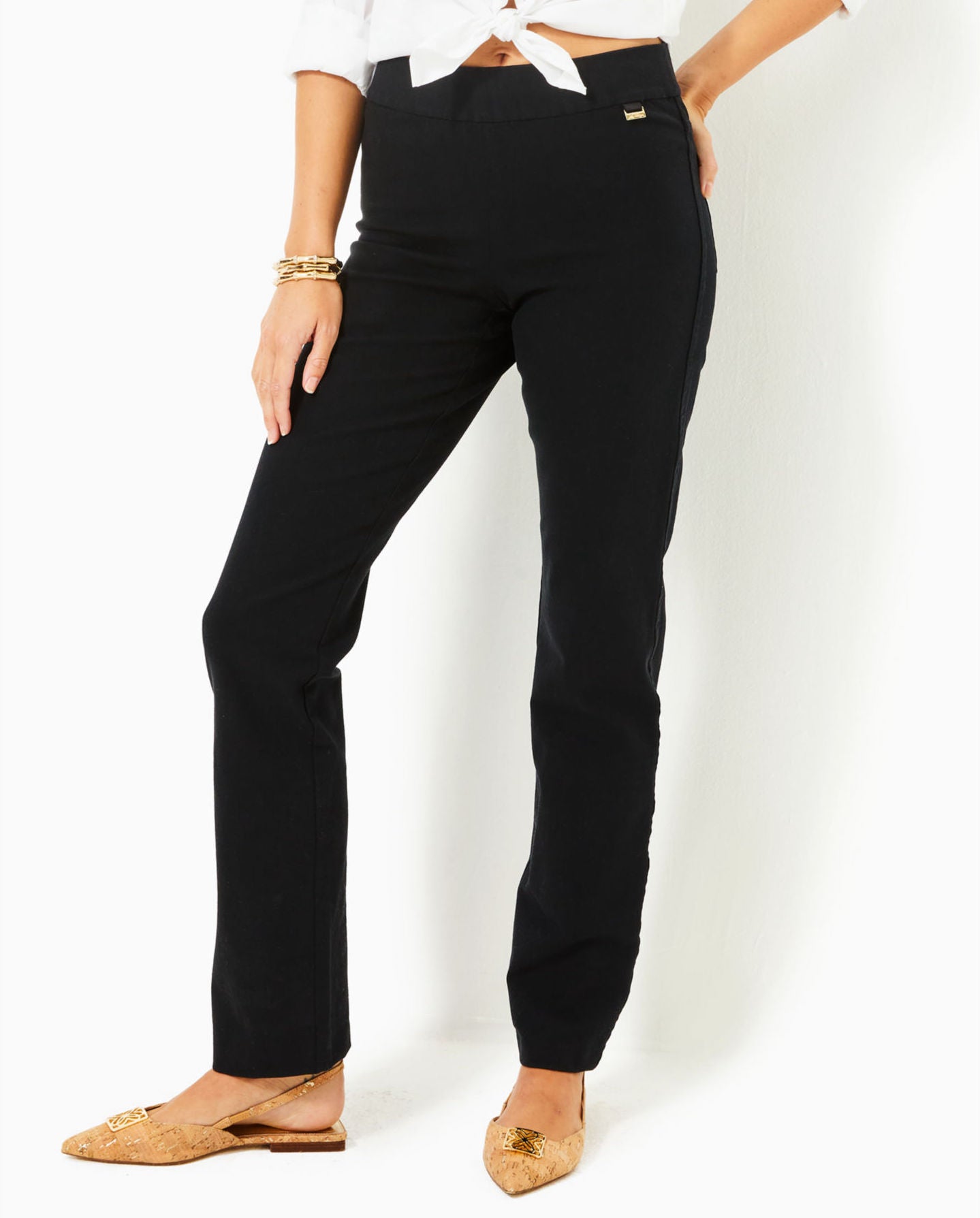 32" Declynn High Rise Straight Leg Pant The Pink Cottage 32" Declynn High Rise Straight Leg Pant The Pink Cottage