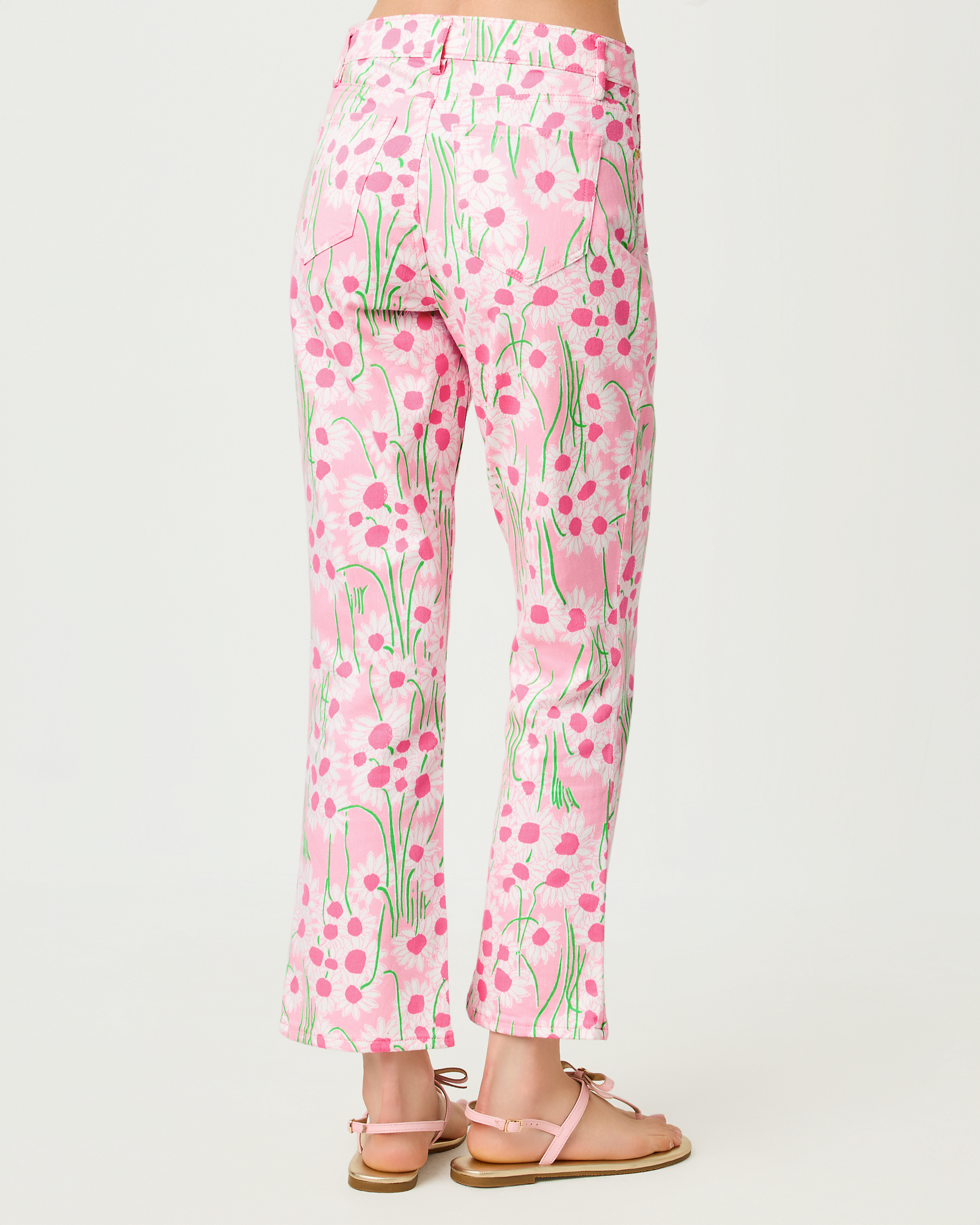 Annet High Rise Crop Flare Pant