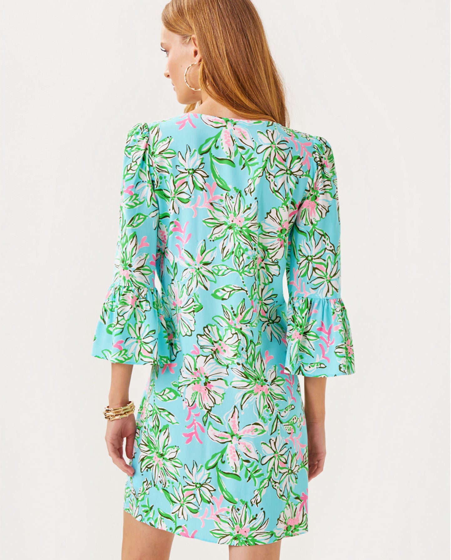 Danika 3/4 Sleeve Tunic Dress