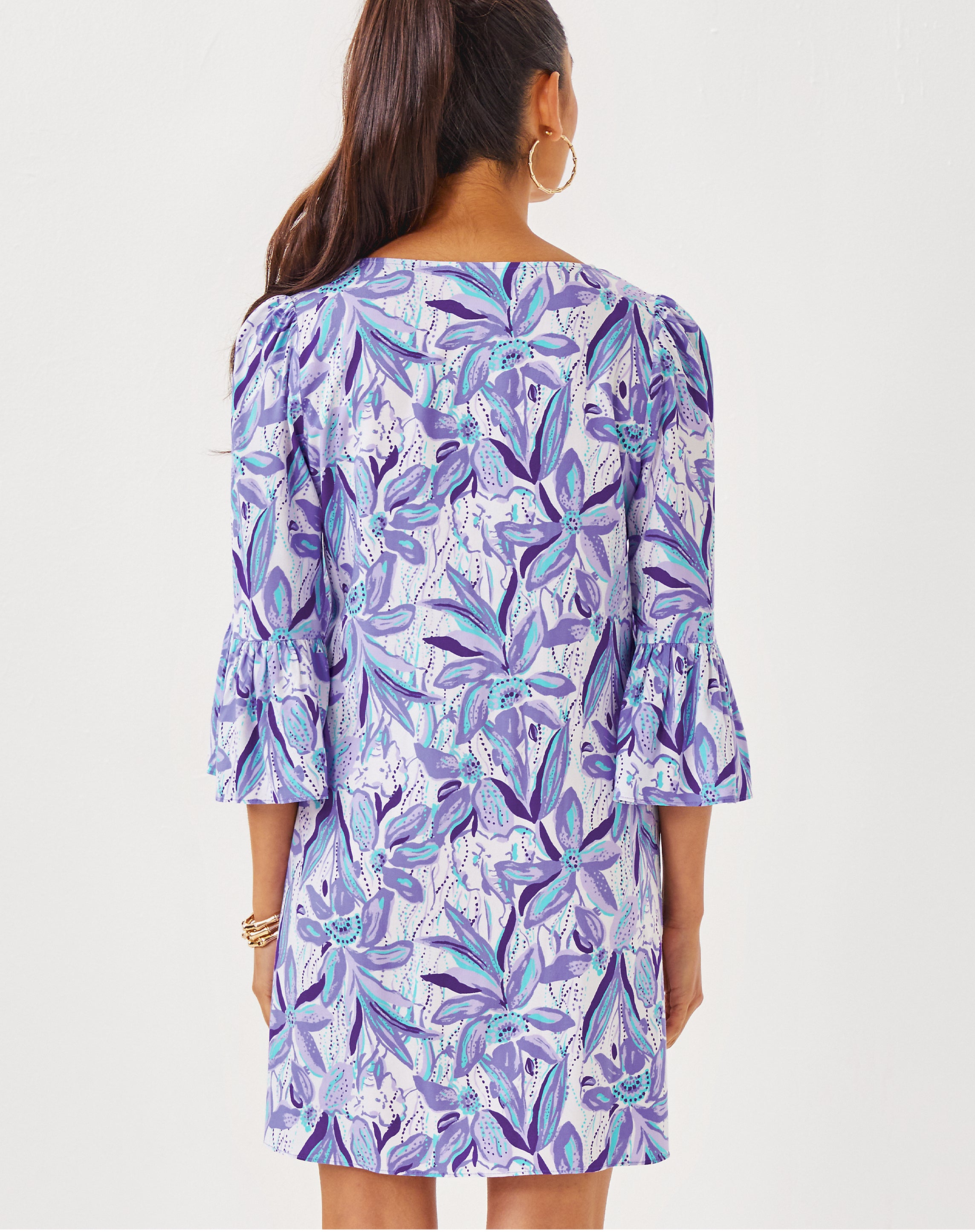 Danika 3/4 Sleeve Tunic Dress