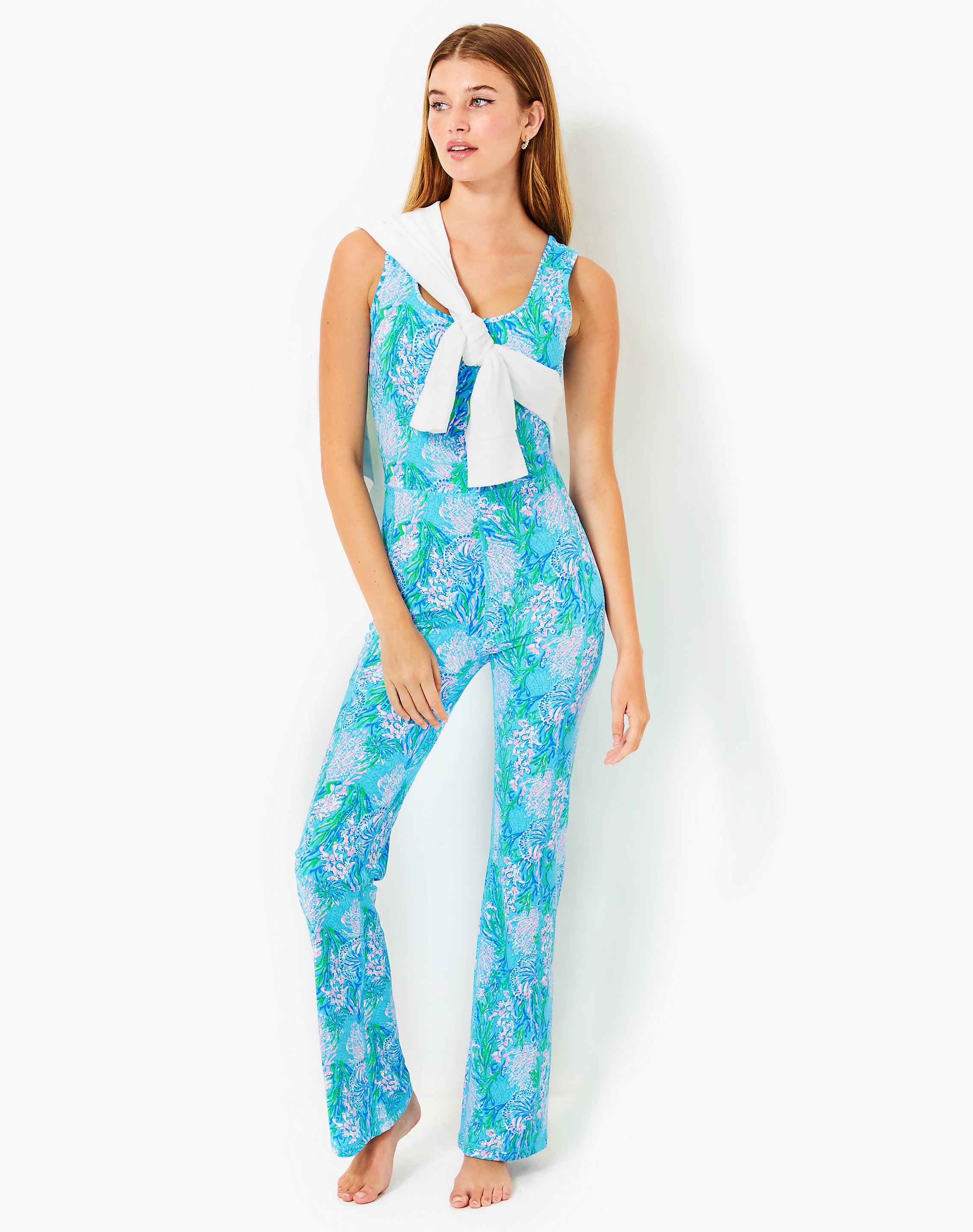 UPF 50+ Luxletic Carpe Vita Flare Jumpsuit