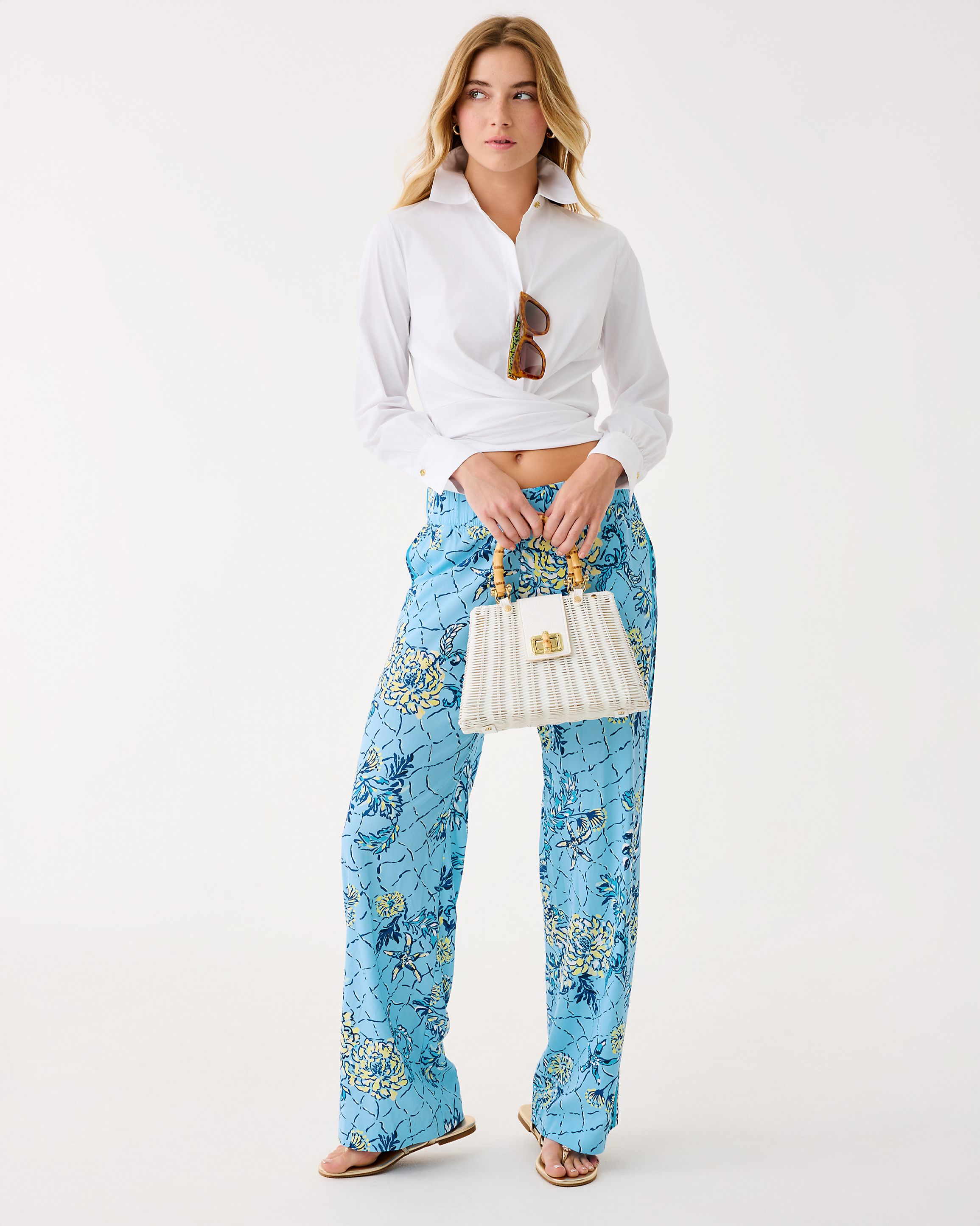 Bal Harbour Stretch Palazzo Pant
