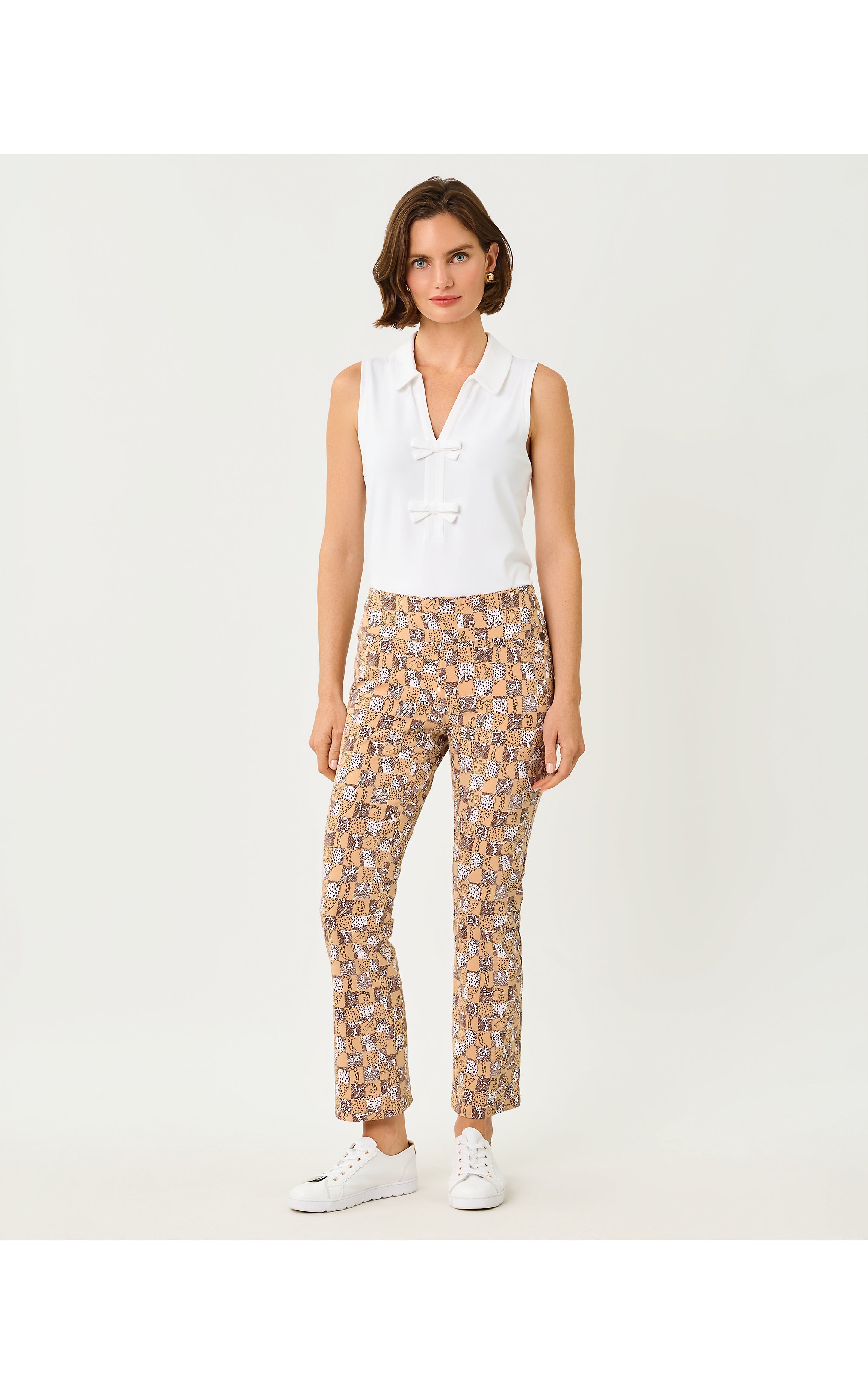 Corso Kick Flare Pant Upf - Iced Latte
