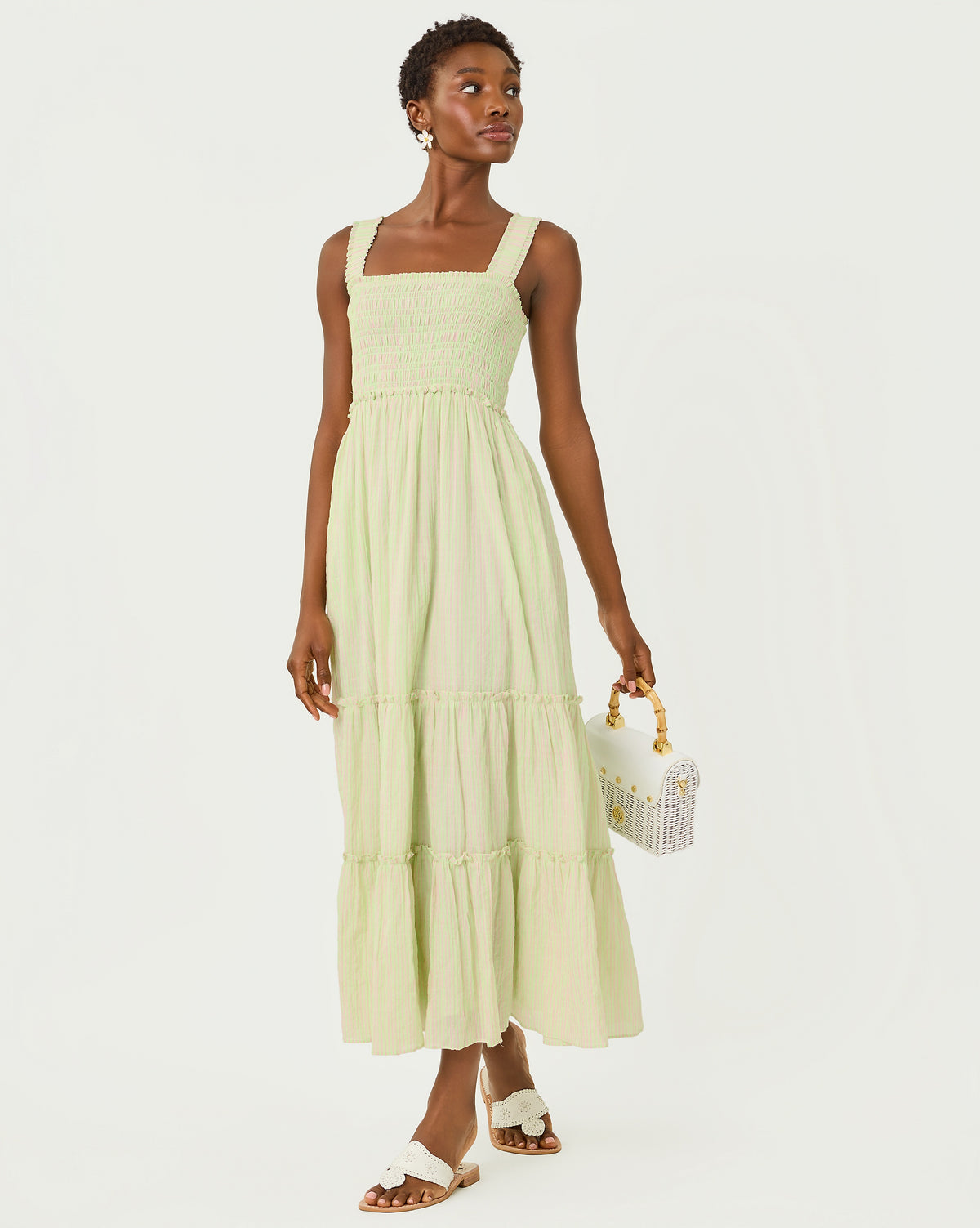 Hadly Smocked Maxi Dress