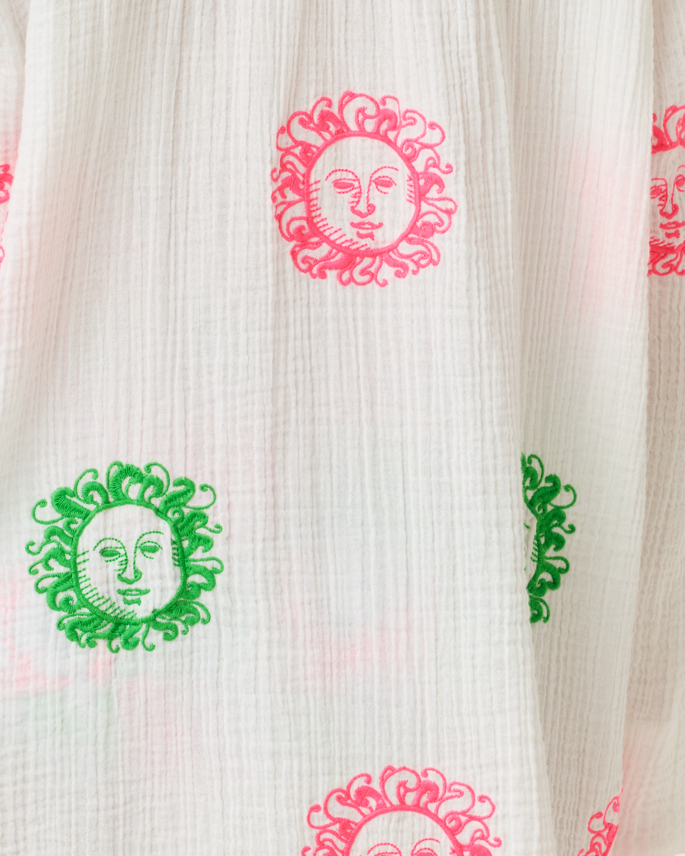 Kwitney Embroidered Long Sleeve Coverup